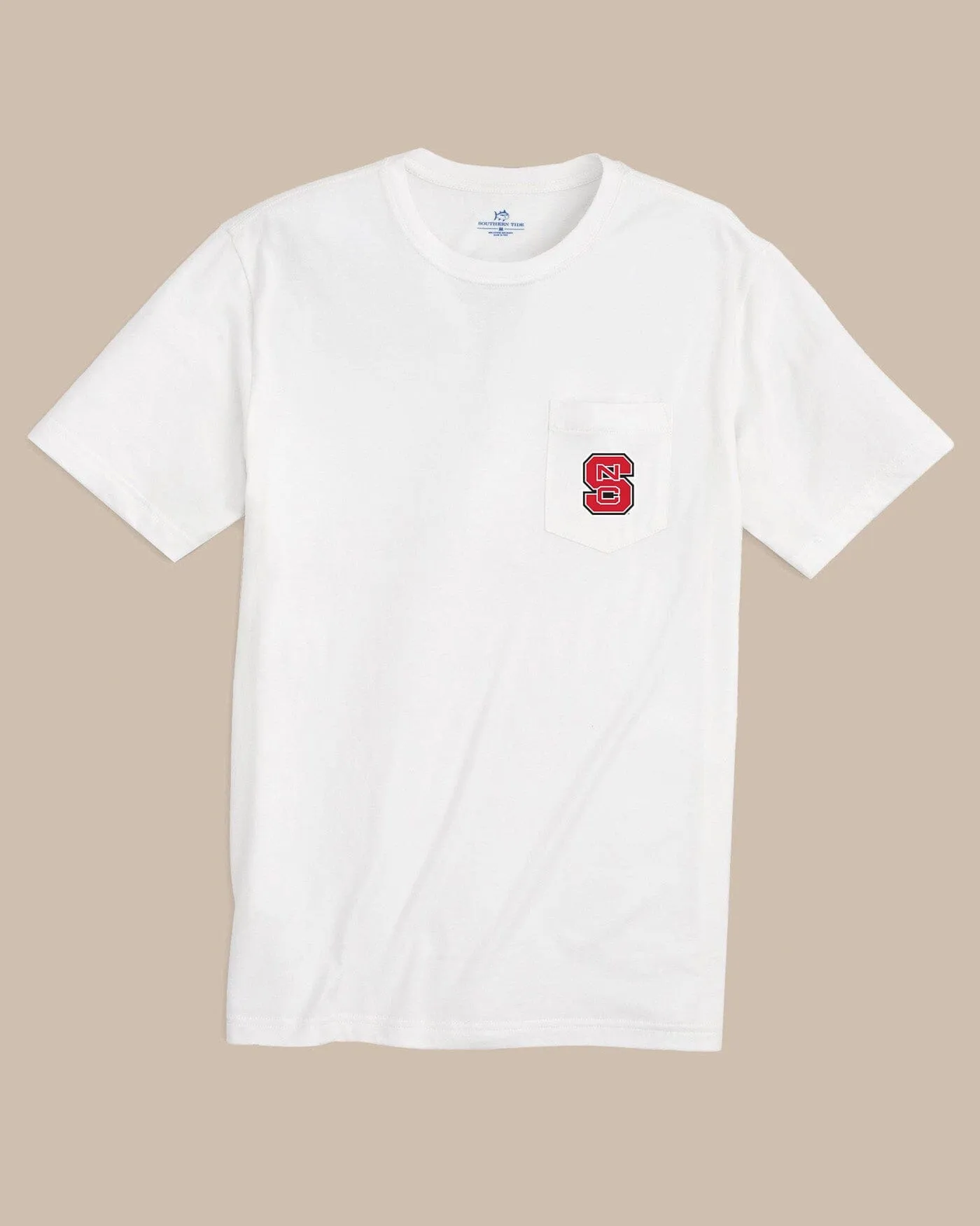 NC State Wolfpack Gameday Embroidered Short Sleeve T-Shirt sold by Southern Tide product image thumbnail 2