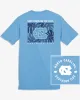 UNC Tar Heels Halftone Monstera T-Shirt sold by Southern Tide
