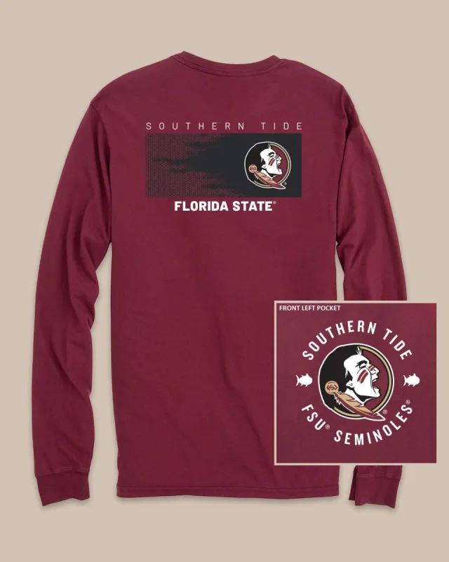 FSU Seminoles Gameday Hexagon Gradient T-Shirt sold by Southern Tide