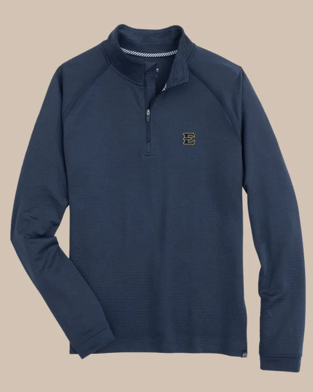 East Tennessee Scuttle Heather Quarter Zip sold by Southern Tide