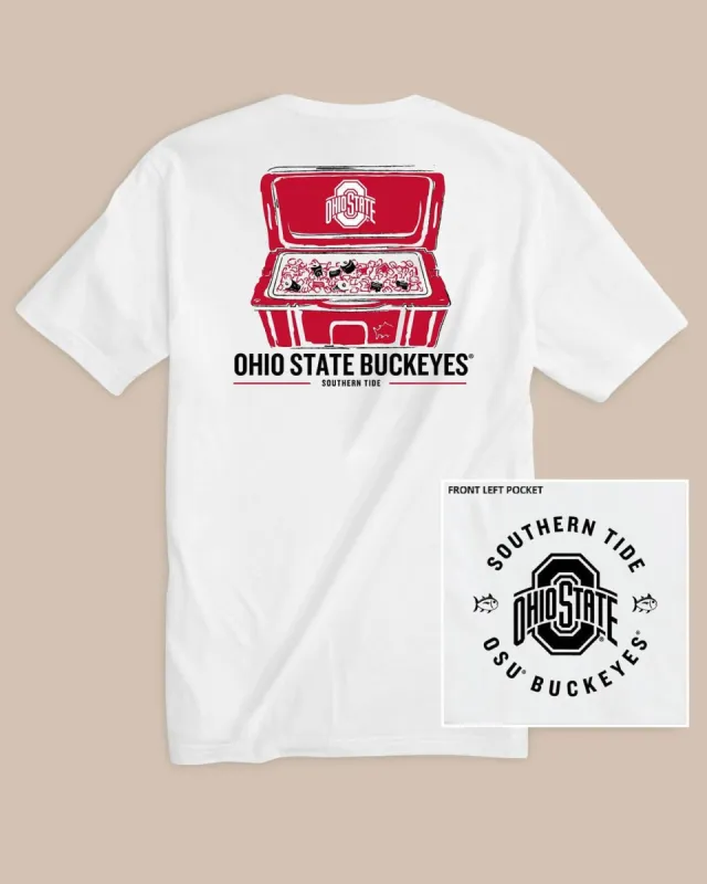 Ohio State Buckeyes Cooler Short Sleeve T-Shirt sold by Southern Tide