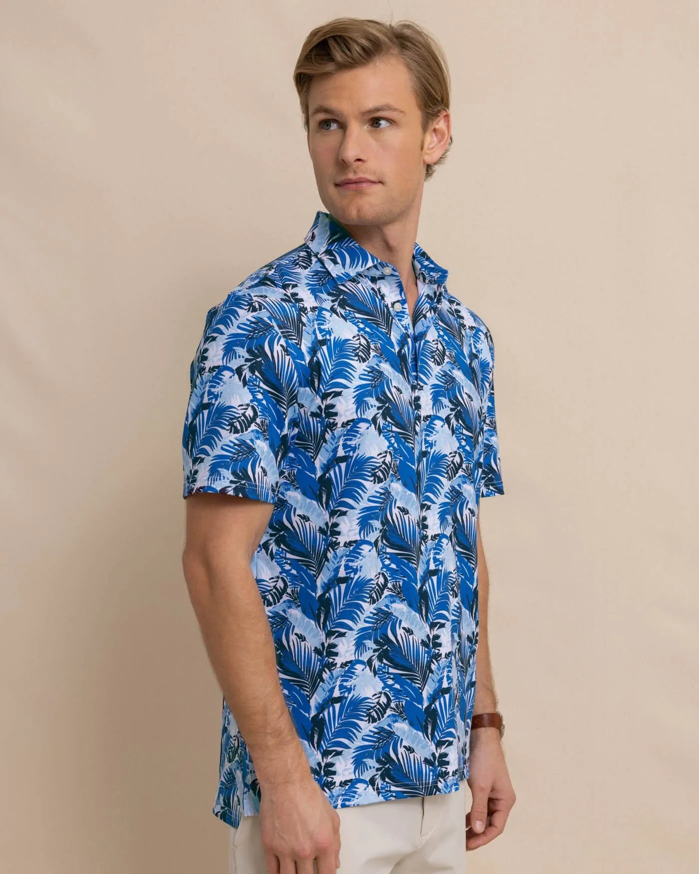 Driver Paradise Palms Polo Shirt sold by Southern Tide product image thumbnail 3