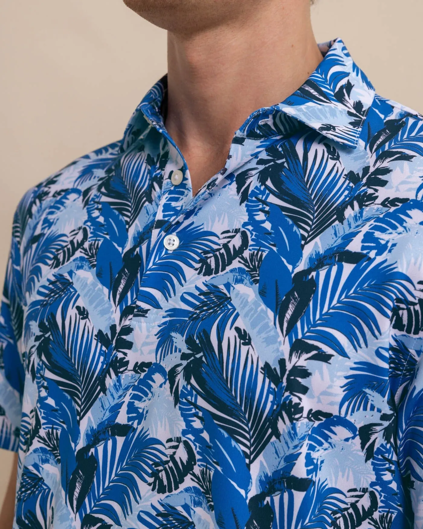 Driver Paradise Palms Polo Shirt sold by Southern Tide product image thumbnail 2