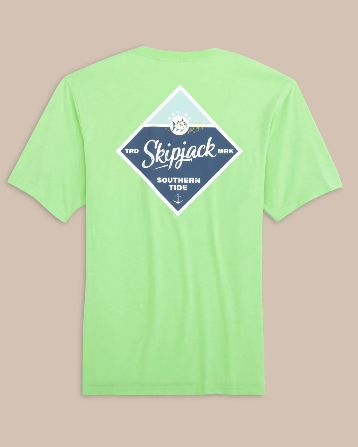 Diamond ST Trademark Short Sleeve T-Shirt sold by Southern Tide