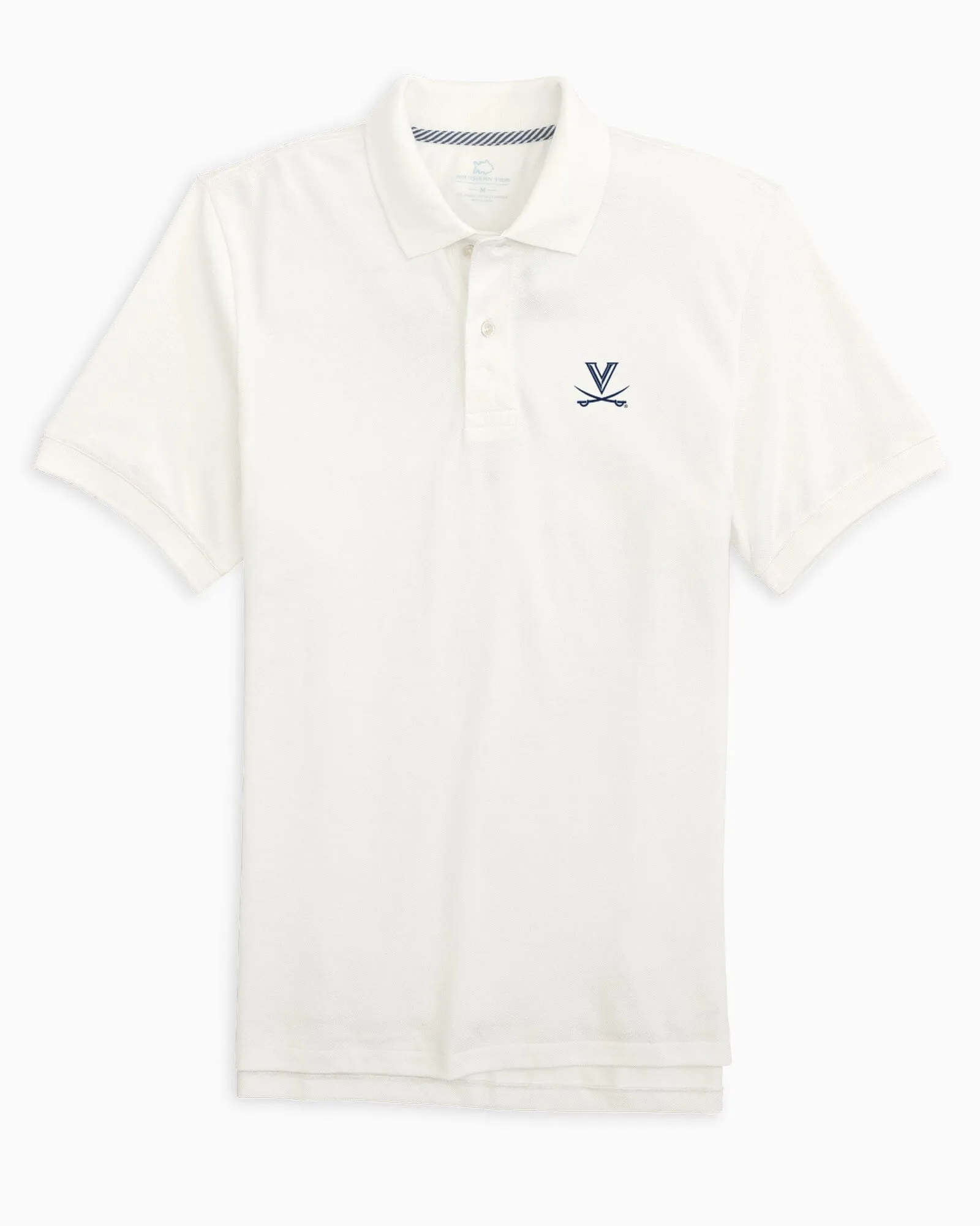 UVA Cavaliers Skipjack Polo sold by Southern Tide