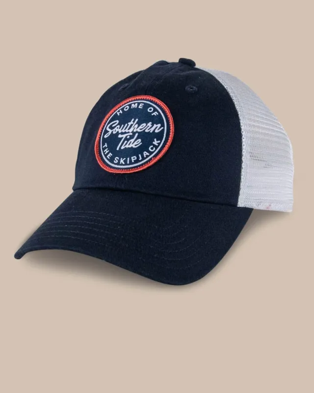 Home of the Skipjack Patch Trucker sold by Southern Tide
