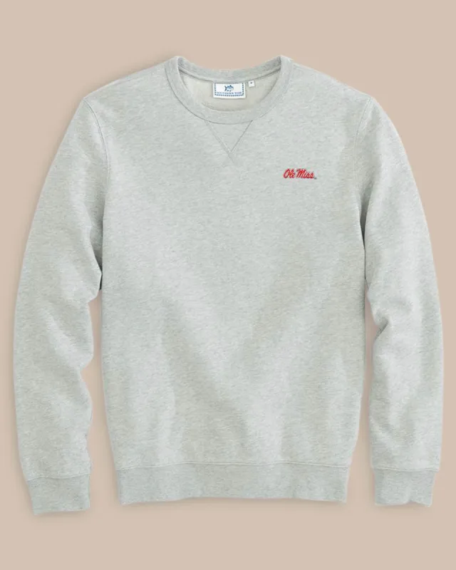 Ole Miss Upper Deck Pullover Sweatshirt sold by Southern Tide
