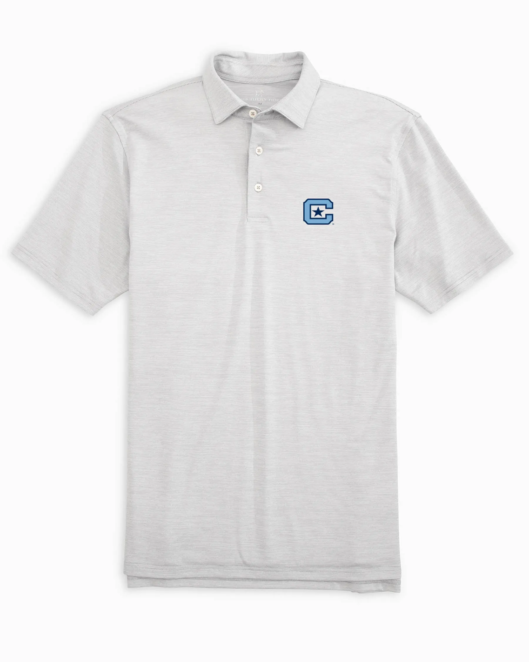Citadel Bulldogs Driver Spacedye Polo Shirt sold by Southern Tide product image thumbnail 4