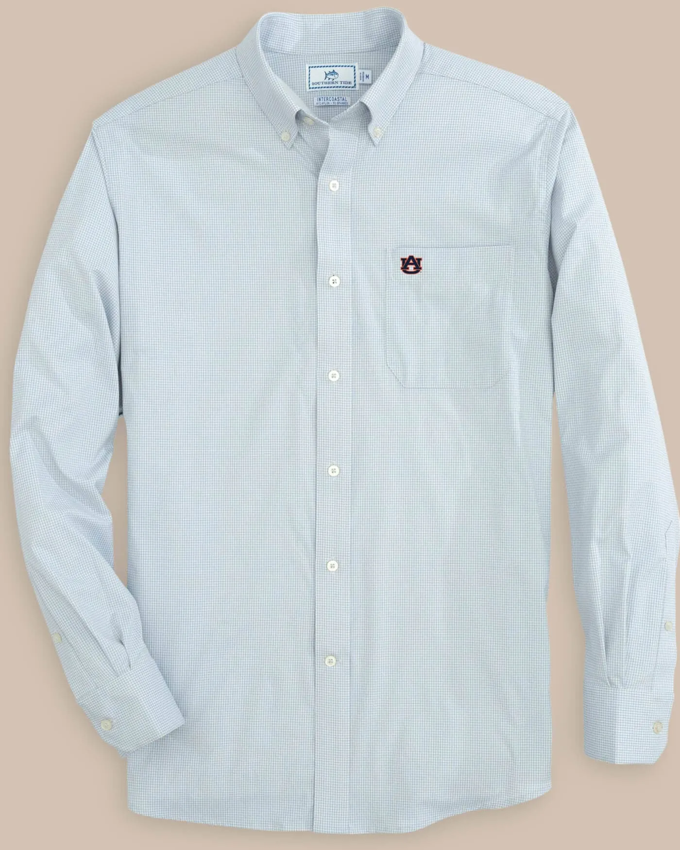 Auburn Tigers Gingham Button Down Shirt sold by Southern Tide product image thumbnail 3