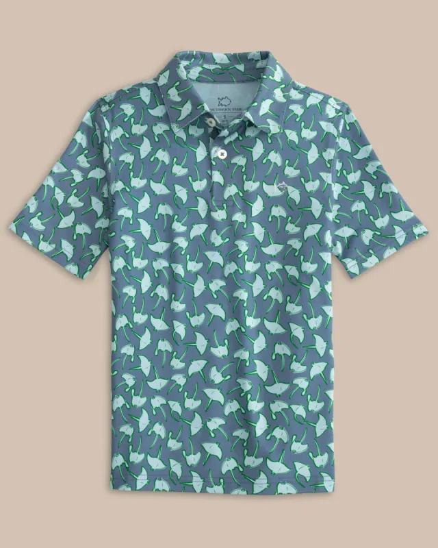 Boys Driver Summer Rays Polo Shirt made by Southern Tide