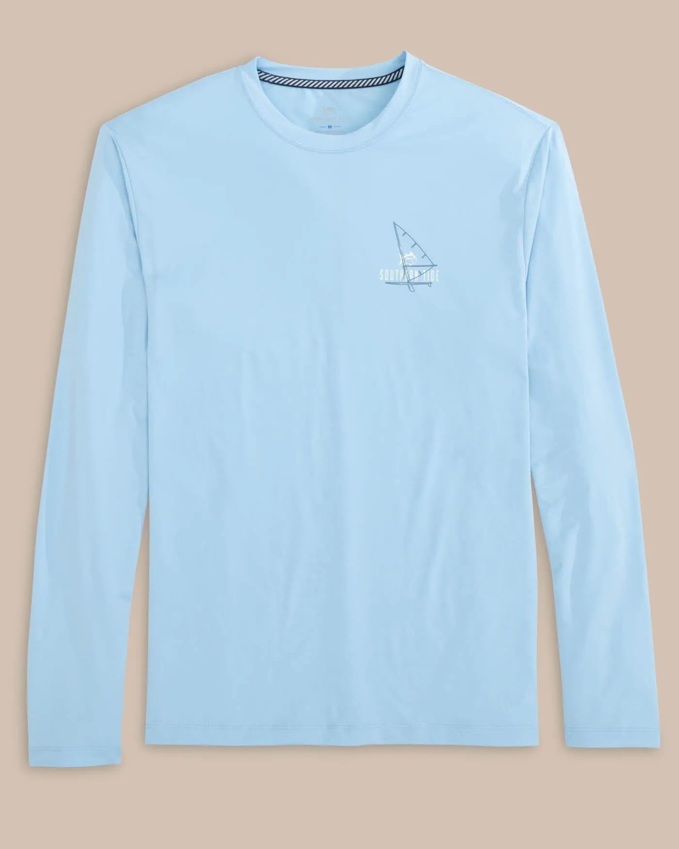 Windsurfer Long Sleeve Performance T-Shirt sold by Southern Tide product image thumbnail 2