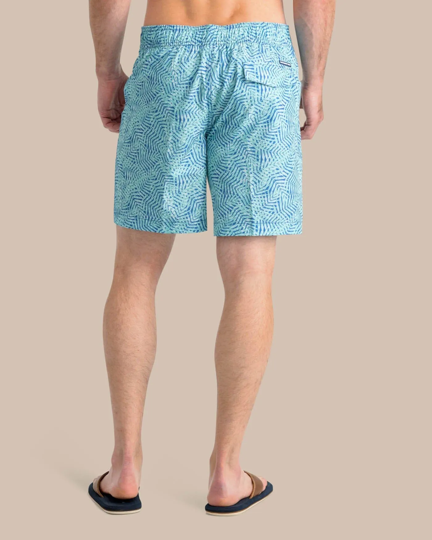 Vibin' Palm Printed Swim Short sold by Southern Tide product image thumbnail 4