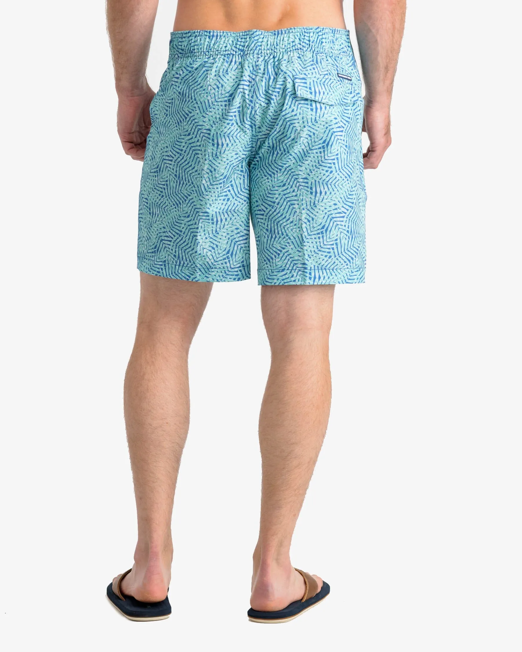 Vibin' Palm Printed Swim Short sold by Southern Tide product image thumbnail 3