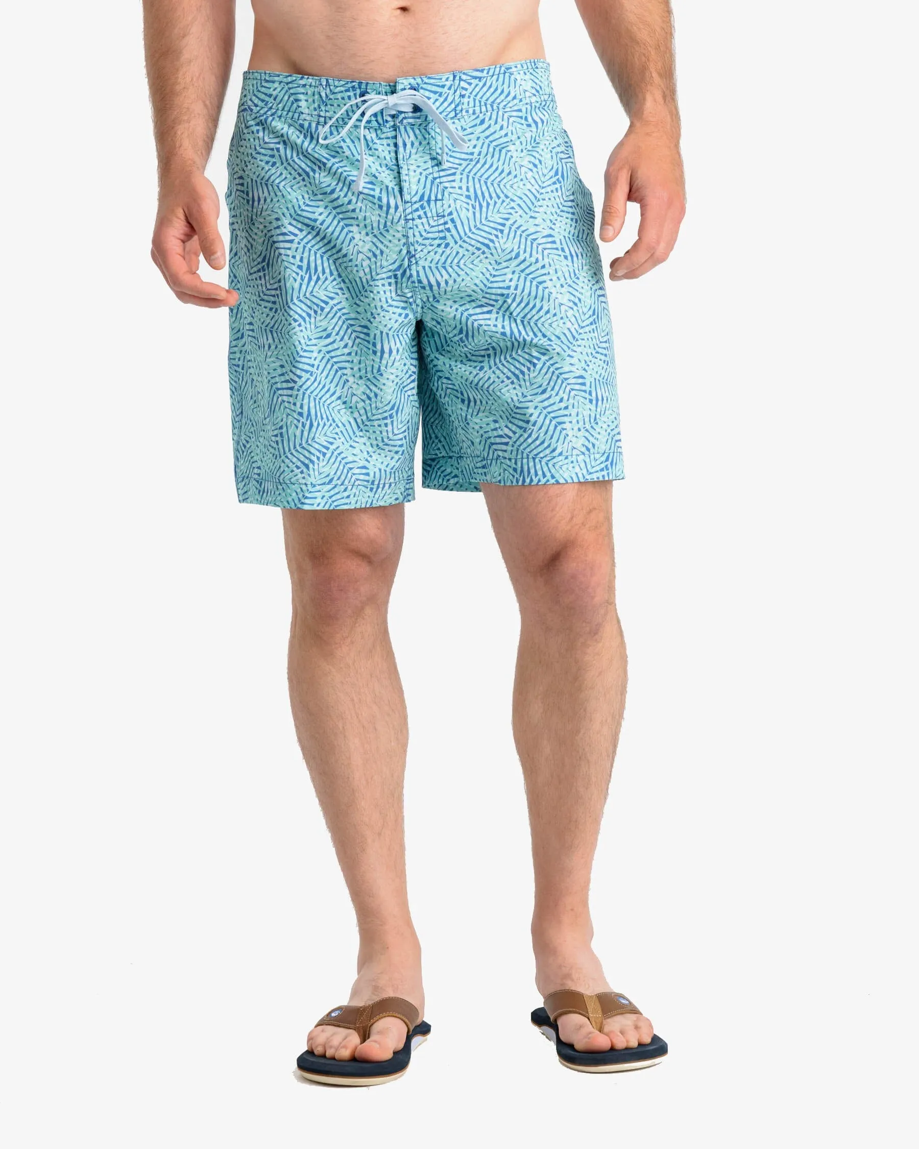 Vibin' Palm Printed Swim Short sold by Southern Tide product image thumbnail 2