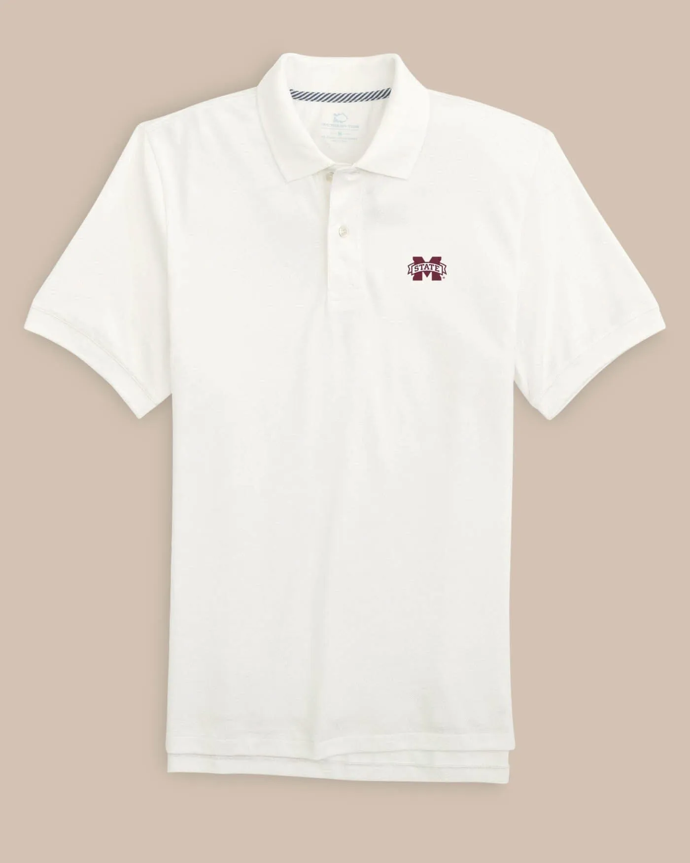 Mississippi State Bulldogs Skipjack Polo sold by Southern Tide