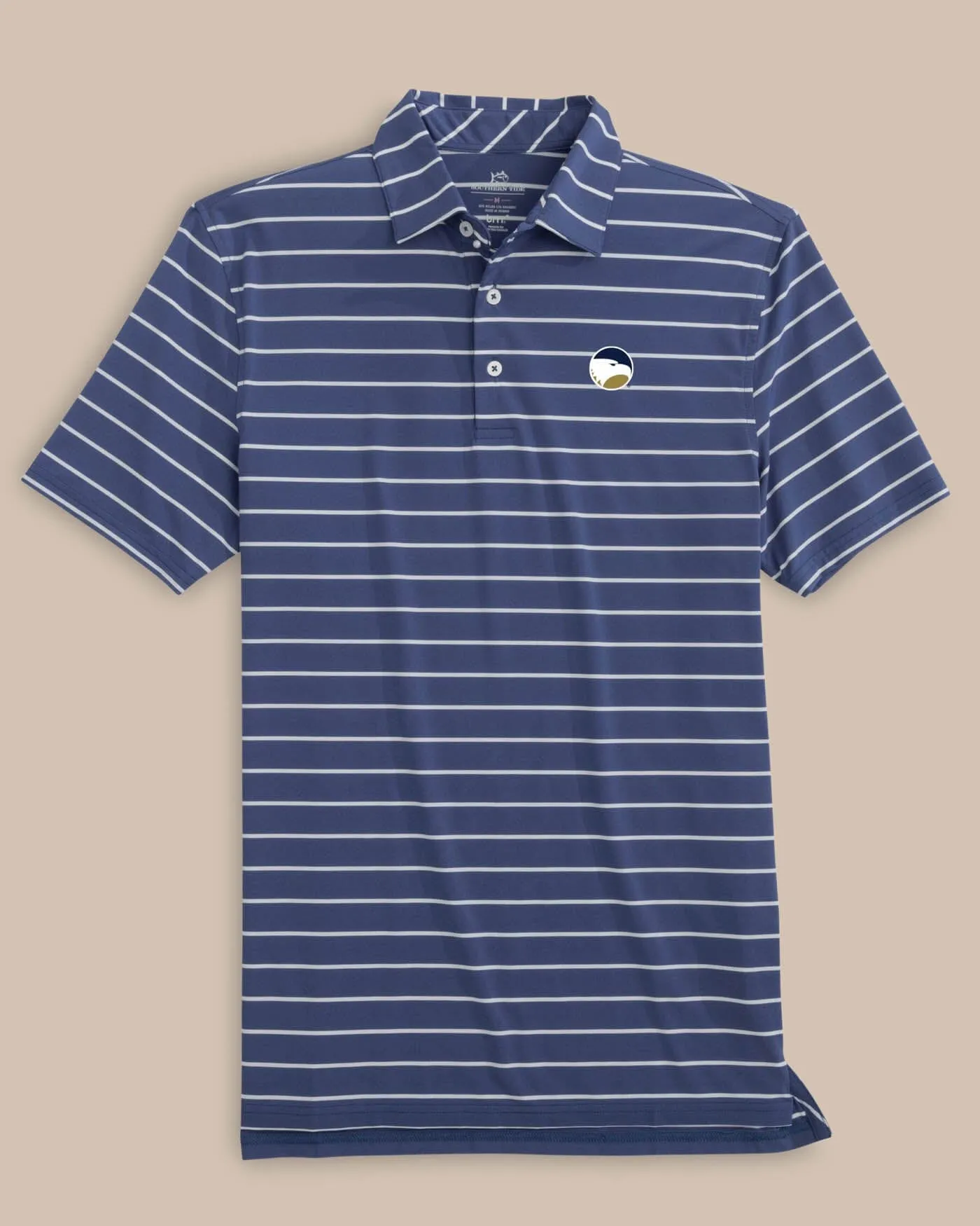 Georgia Southern brrr°®-eeze Desmond Stripe Polo sold by Southern Tide