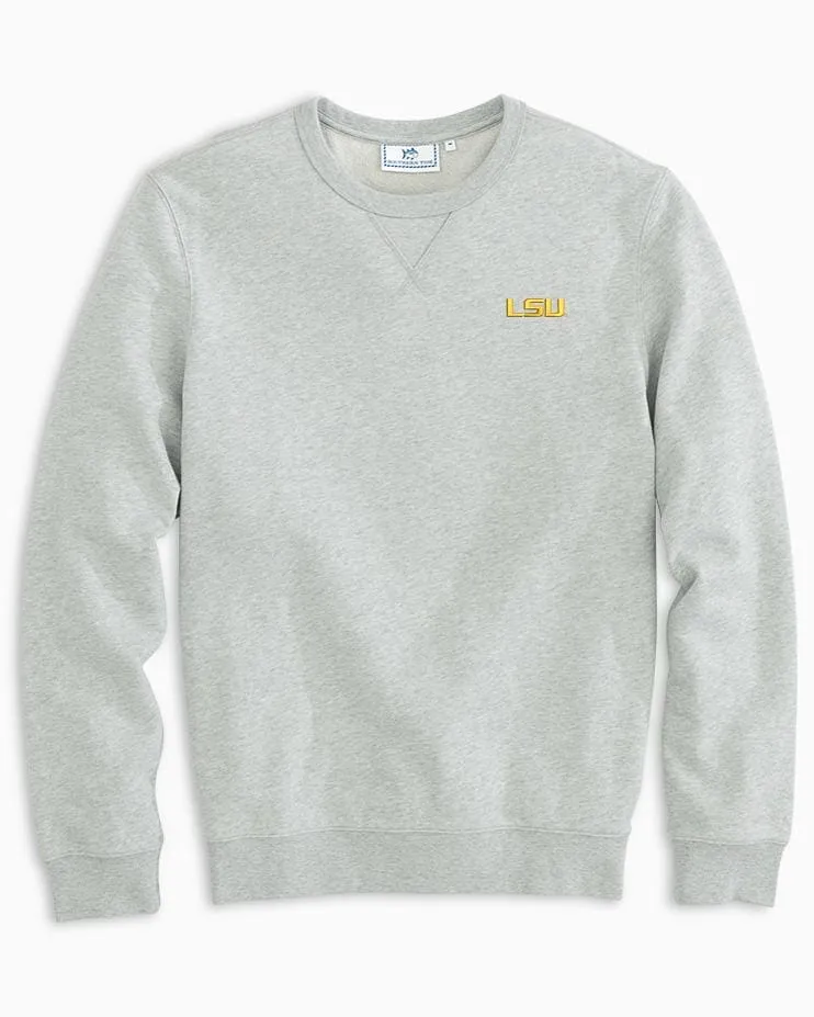 LSU Tigers Upper Deck Pullover Sweatshirt sold by Southern Tide product image thumbnail 4