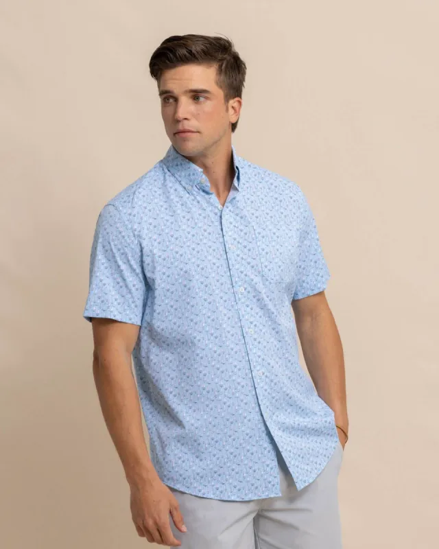 Intercoastal Forget A-Boat It Short Sleeve Sport Shirt sold by Southern Tide