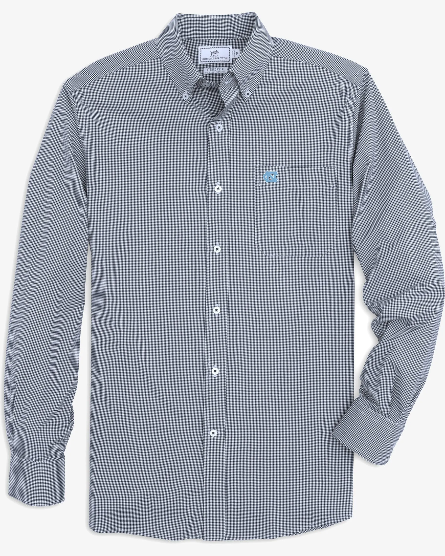UNC Tar Heels Gingham Button Down Shirt sold by Southern Tide product image thumbnail 2