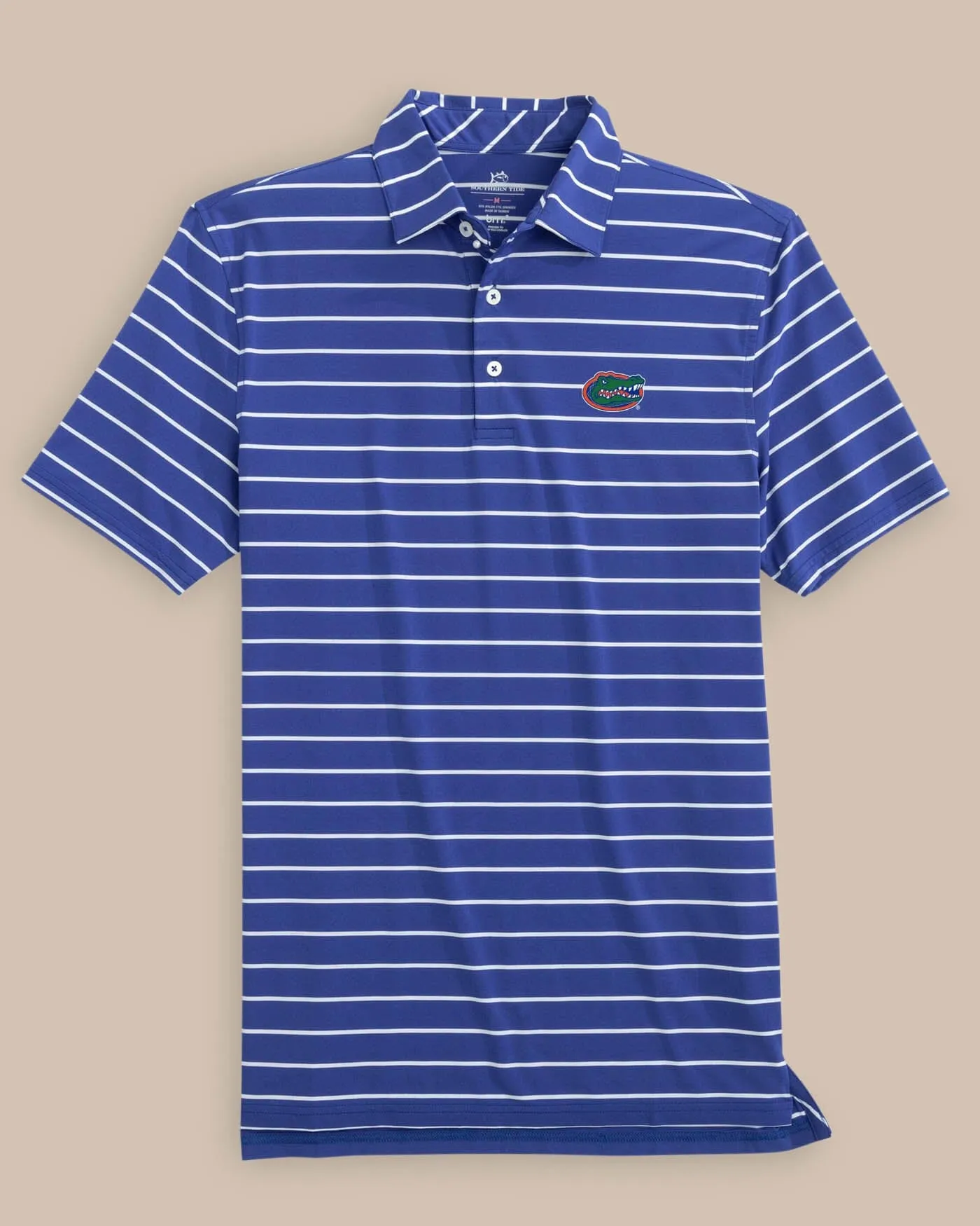 Florida Gators brrr°®-eeze Desmond Stripe Polo sold by Southern Tide