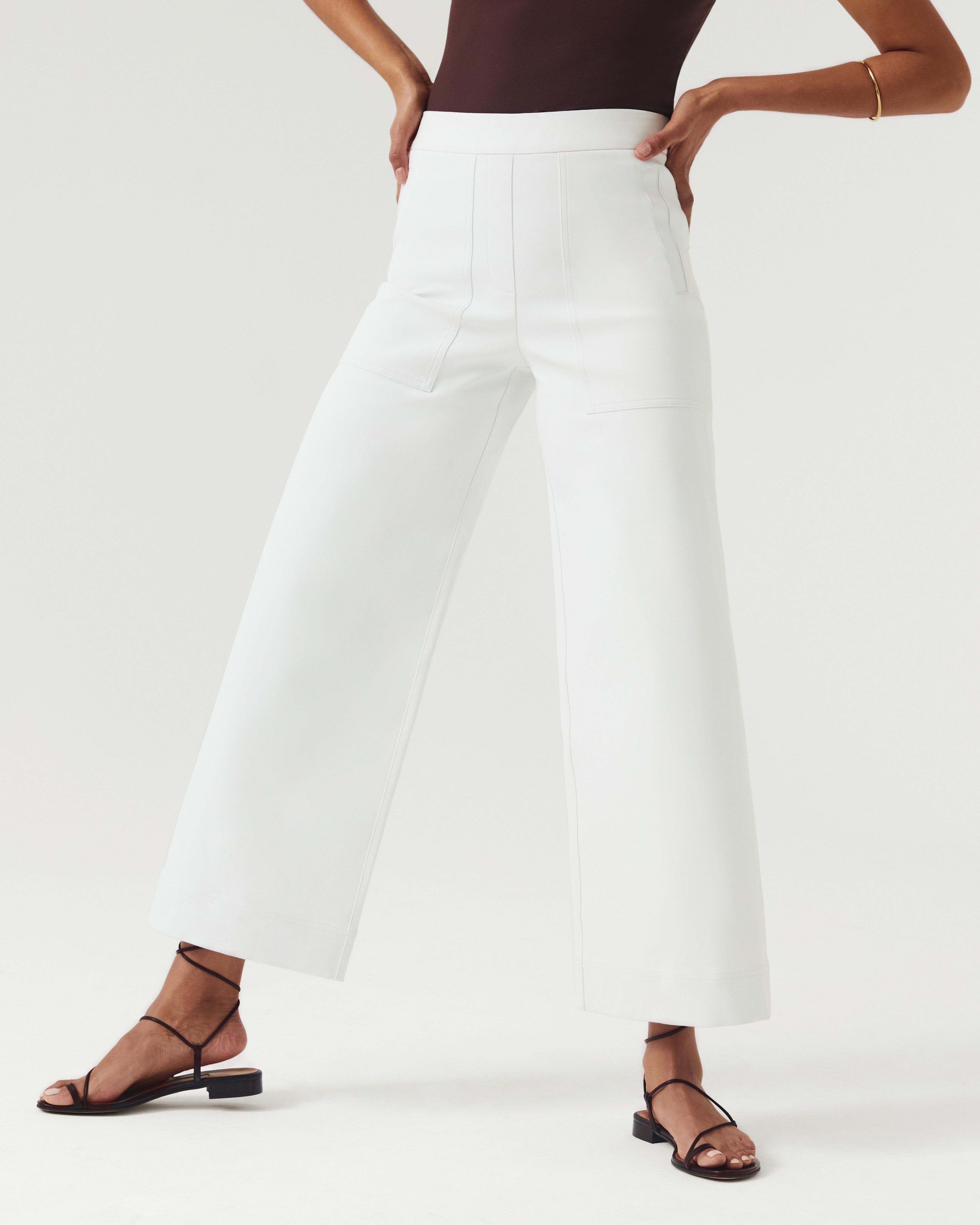 On-the-Go Wide Leg Pant with Ultimate Opacity Technology sold by SPANX product image thumbnail 5