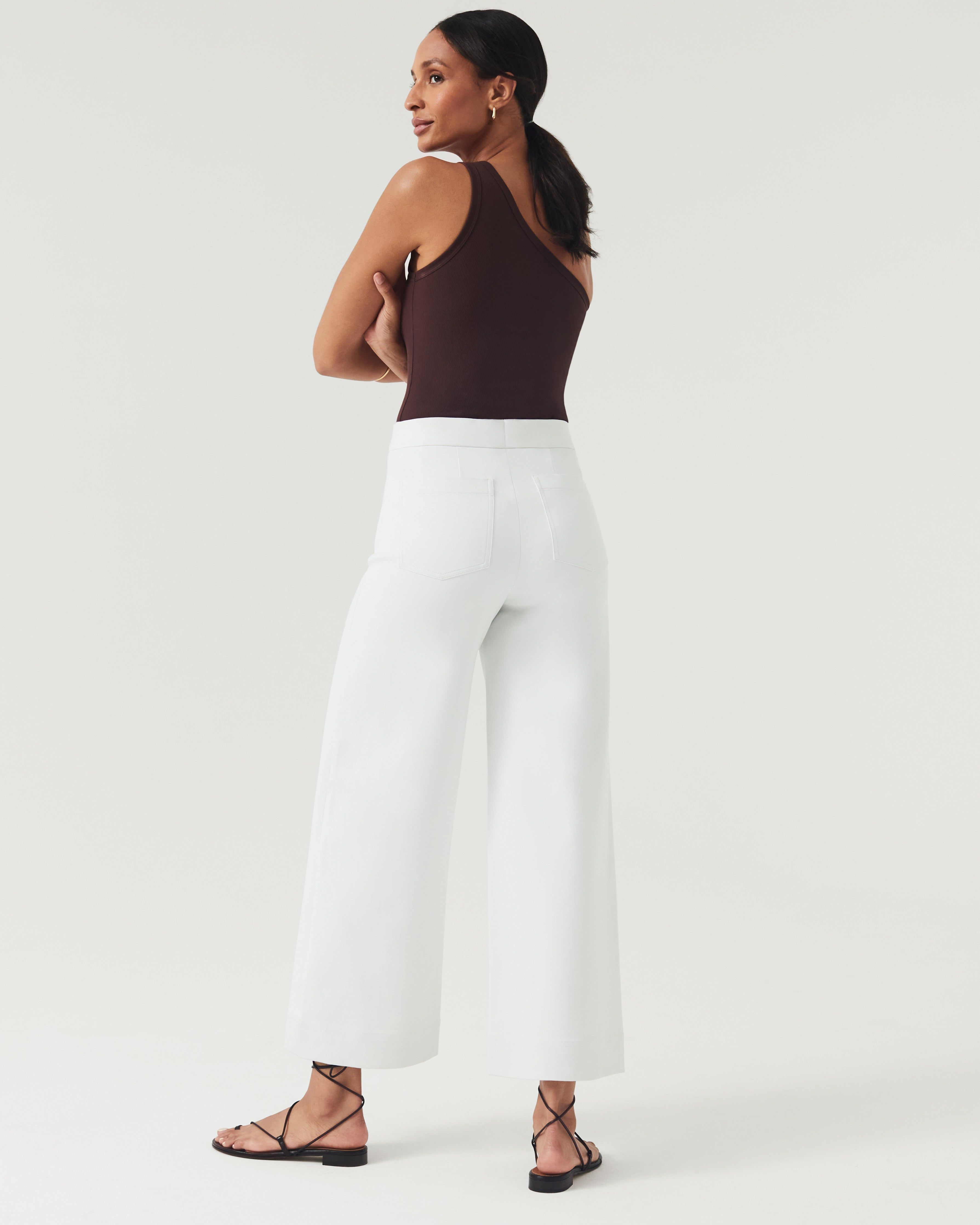 On-the-Go Wide Leg Pant with Ultimate Opacity Technology sold by SPANX product image thumbnail 2