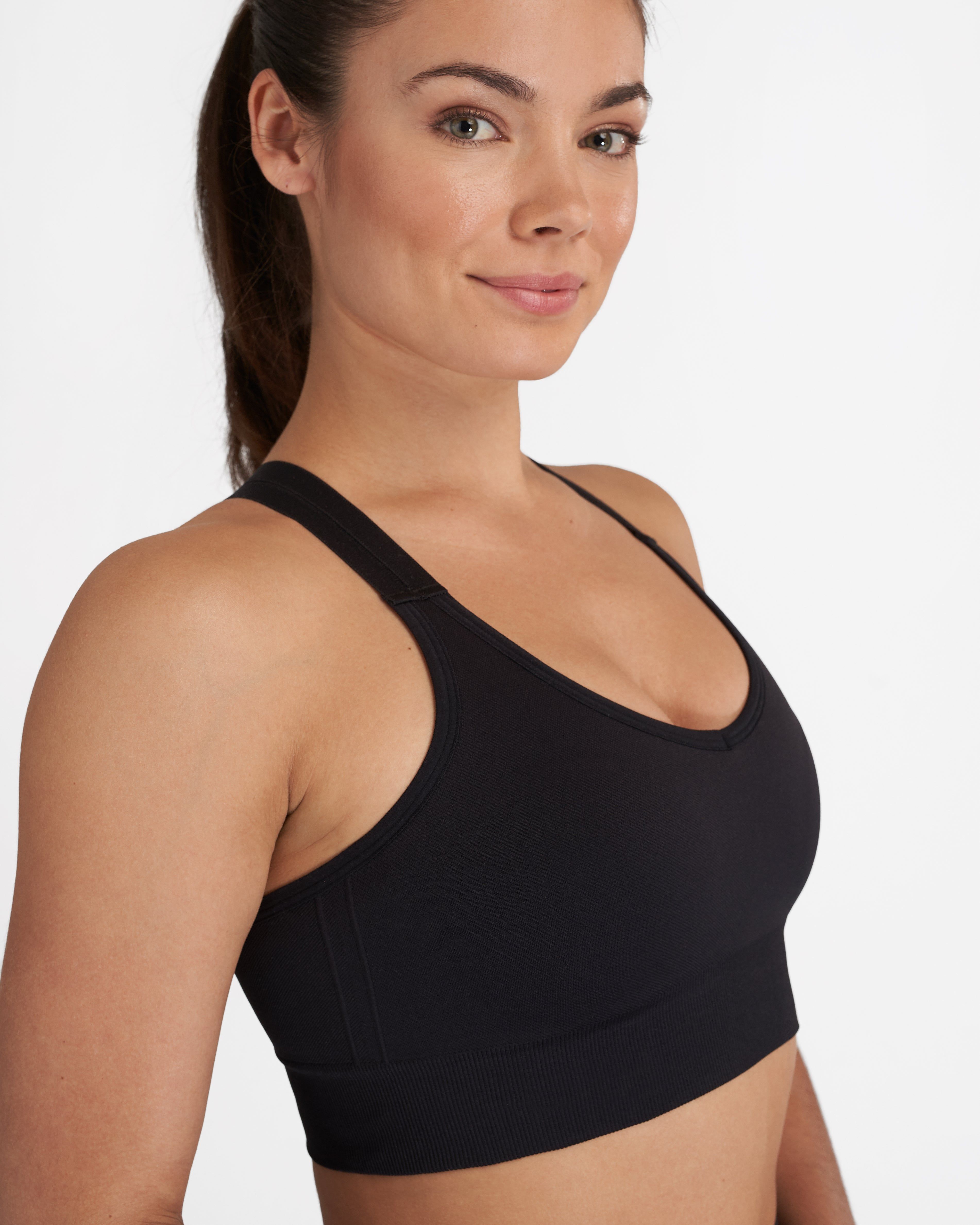 Look at Me Now Low Impact Sports Bra sold by SPANX