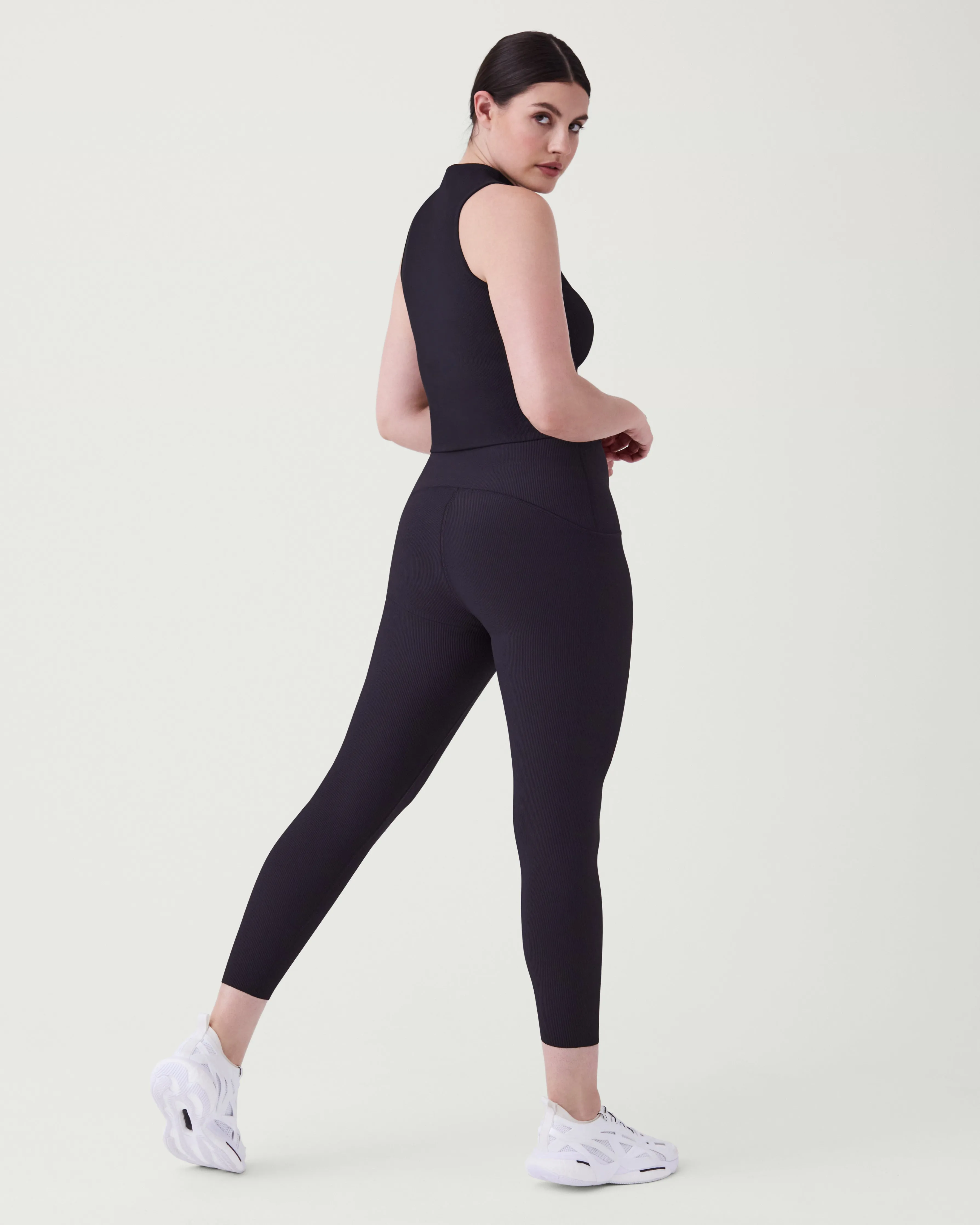 Booty Boost® Active Contour Rib 7/8 Leggings sold by SPANX product image thumbnail 4