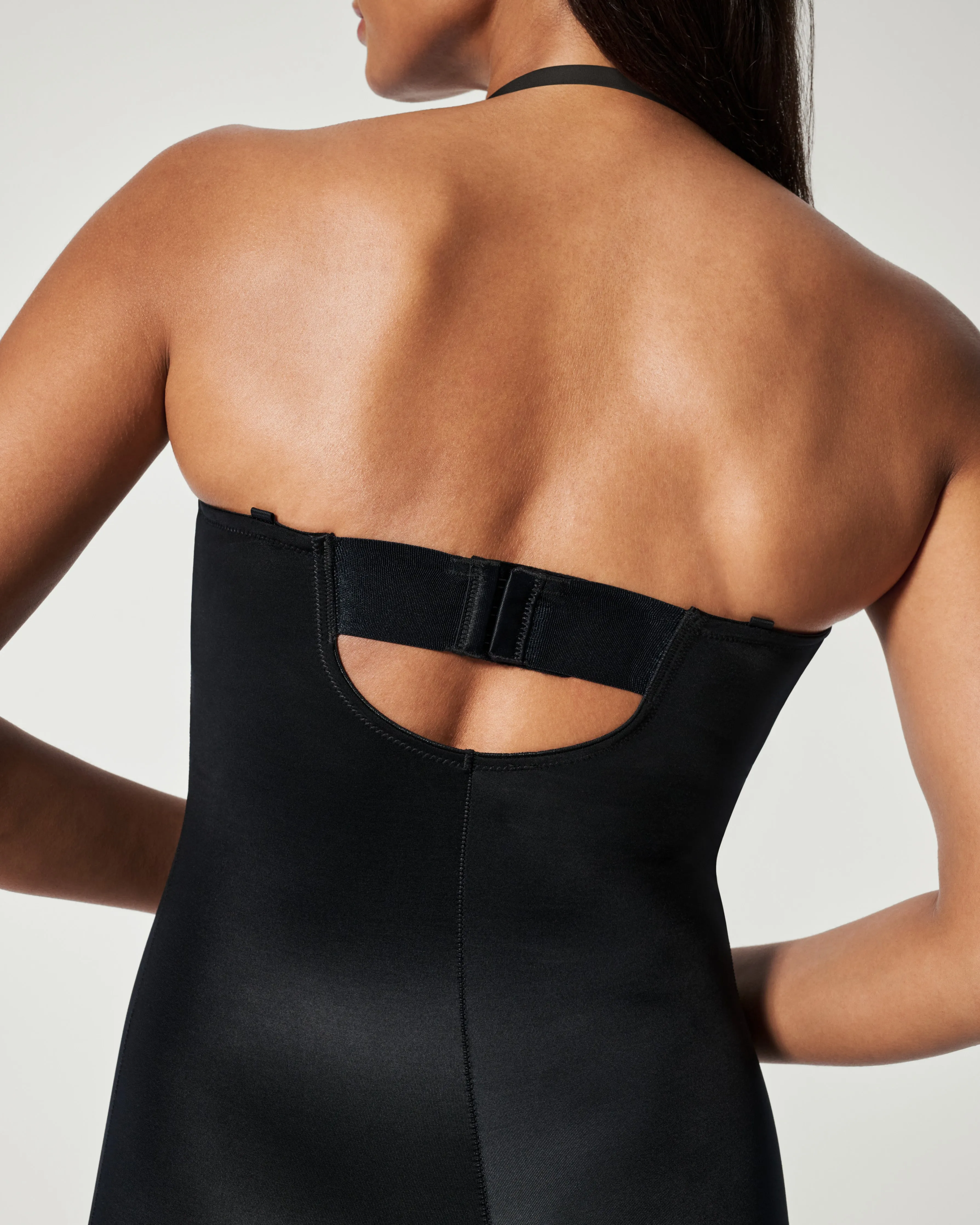 SPANXshape™ Suit Your Fancy Strapless Cupped Mid-Thigh Bodysuit sold by SPANX product image thumbnail 3