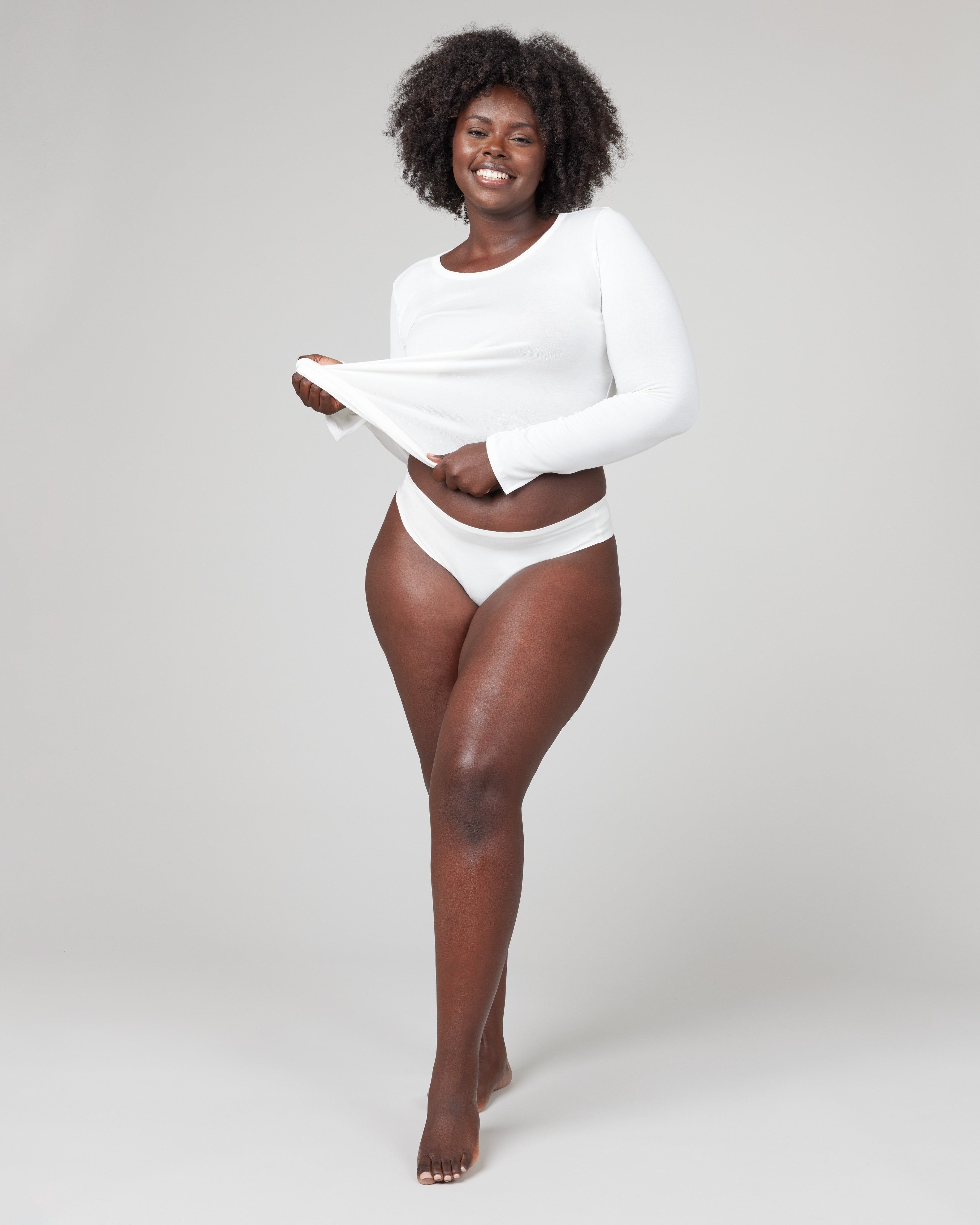 Ahhh-llelujah® Pima Cotton ‘Fit to You’ Thong sold by SPANX product image thumbnail 8