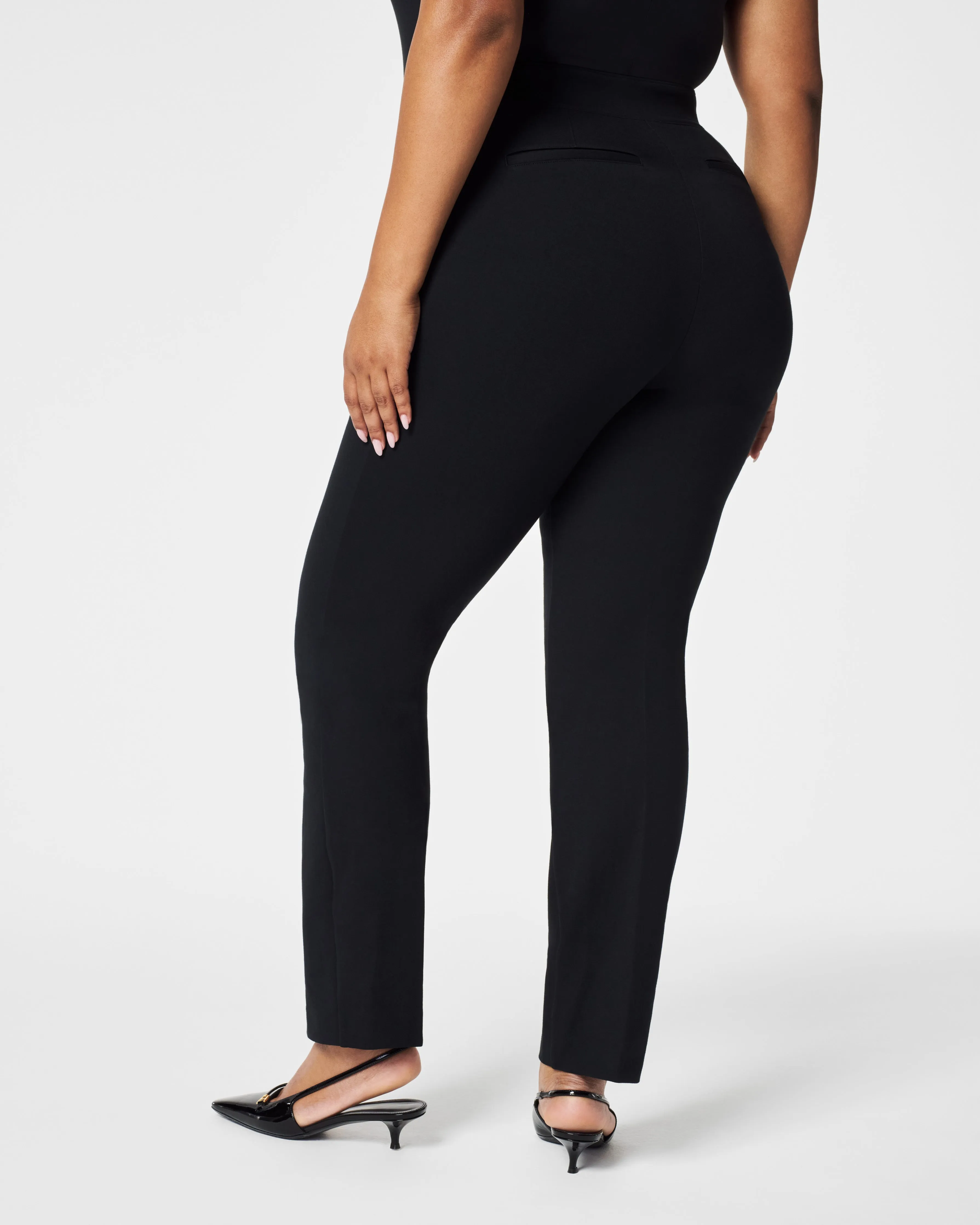 The Perfect Pant, Button Tapered Ankle sold by SPANX product image thumbnail 3