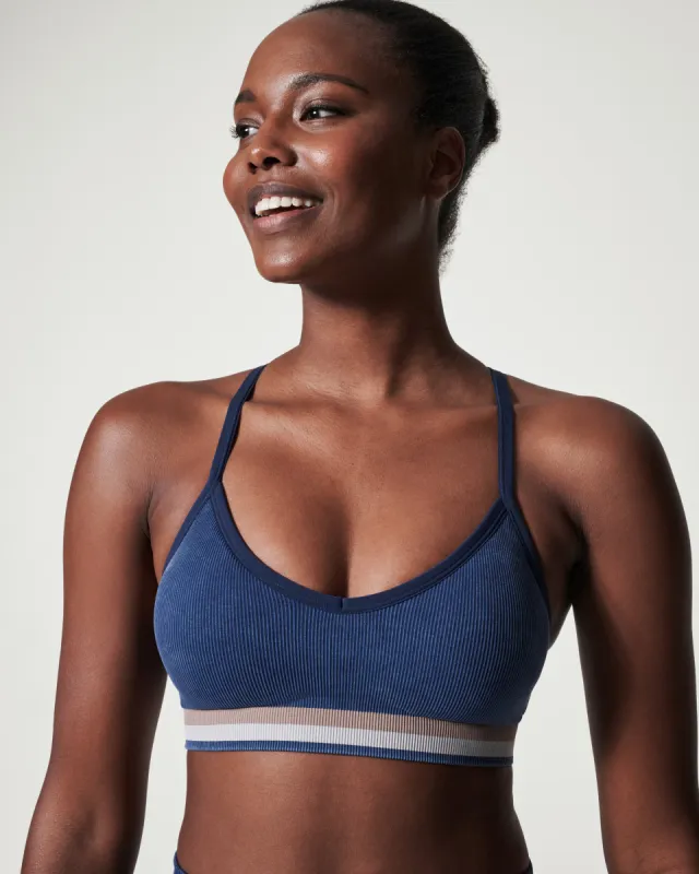 Soft Stretch Seamless Low Impact Sports Bra sold by SPANX