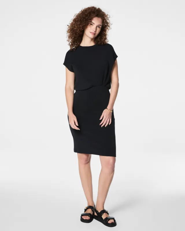 AirEssentials Gathered Waist Dress sold by SPANX