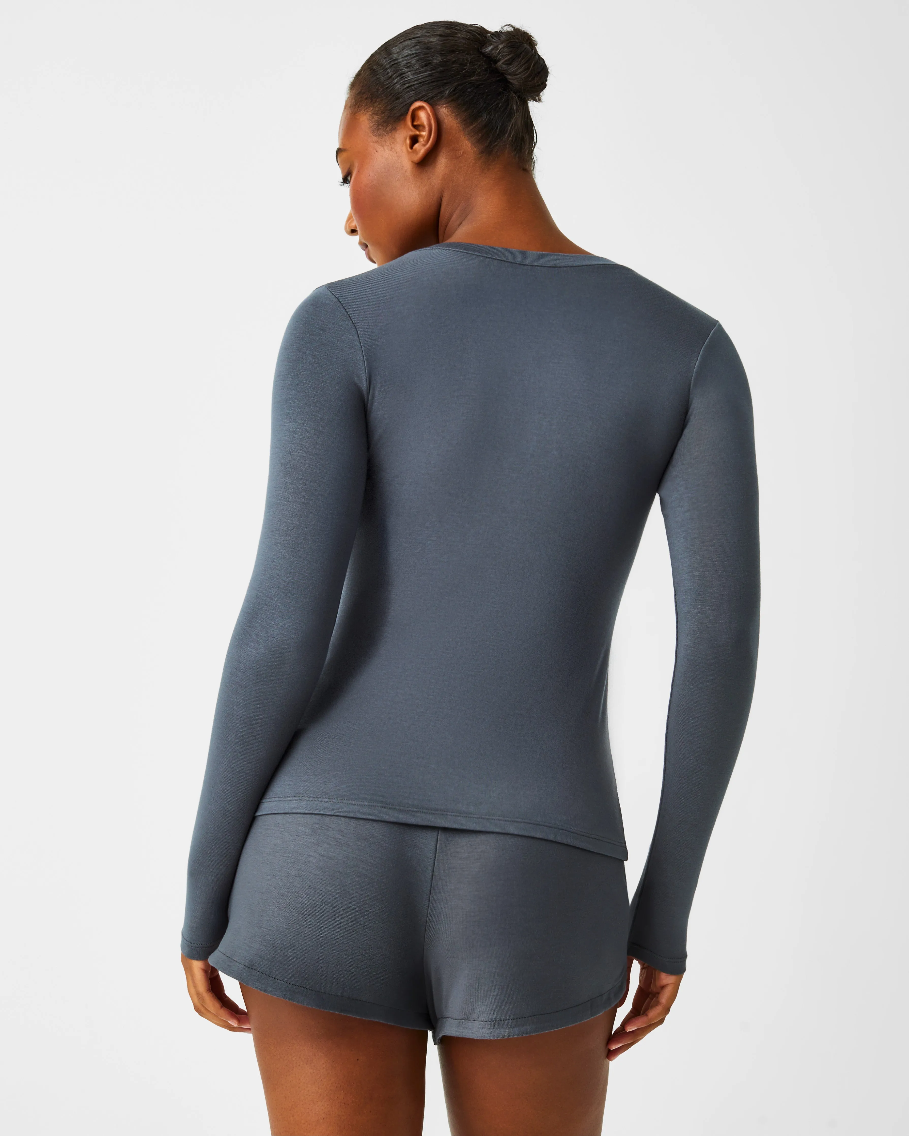 Better Base Henley Sleep Top sold by SPANX product image thumbnail 2