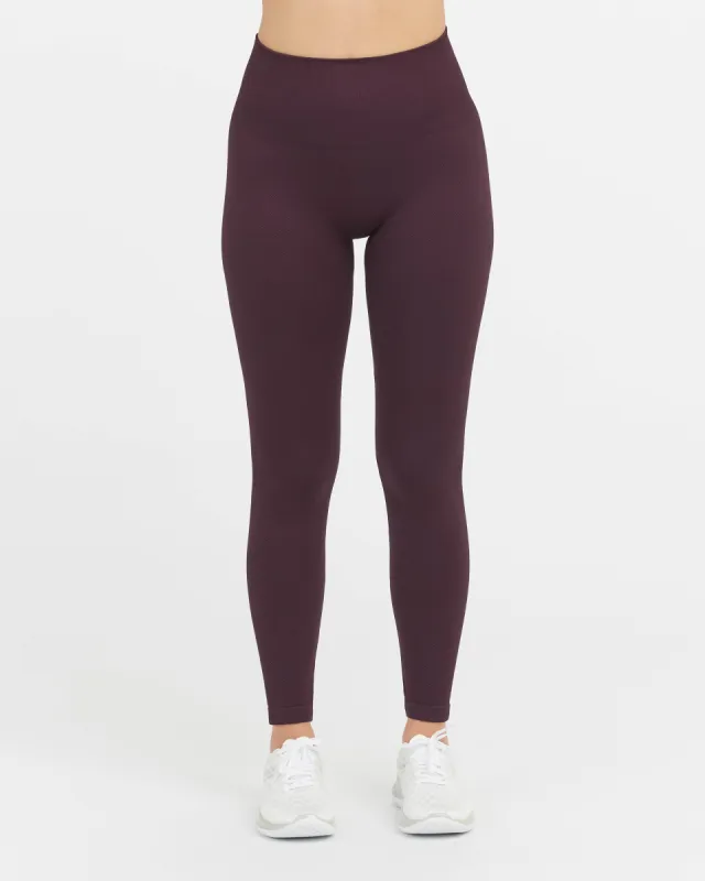 Seamless Sculpt Chevron Ribbed Leggings sold by SPANX