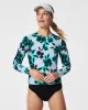 Long-Sleeve Swim Top sold by SPANX