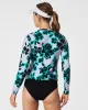 Long-Sleeve Swim Top sold by SPANX