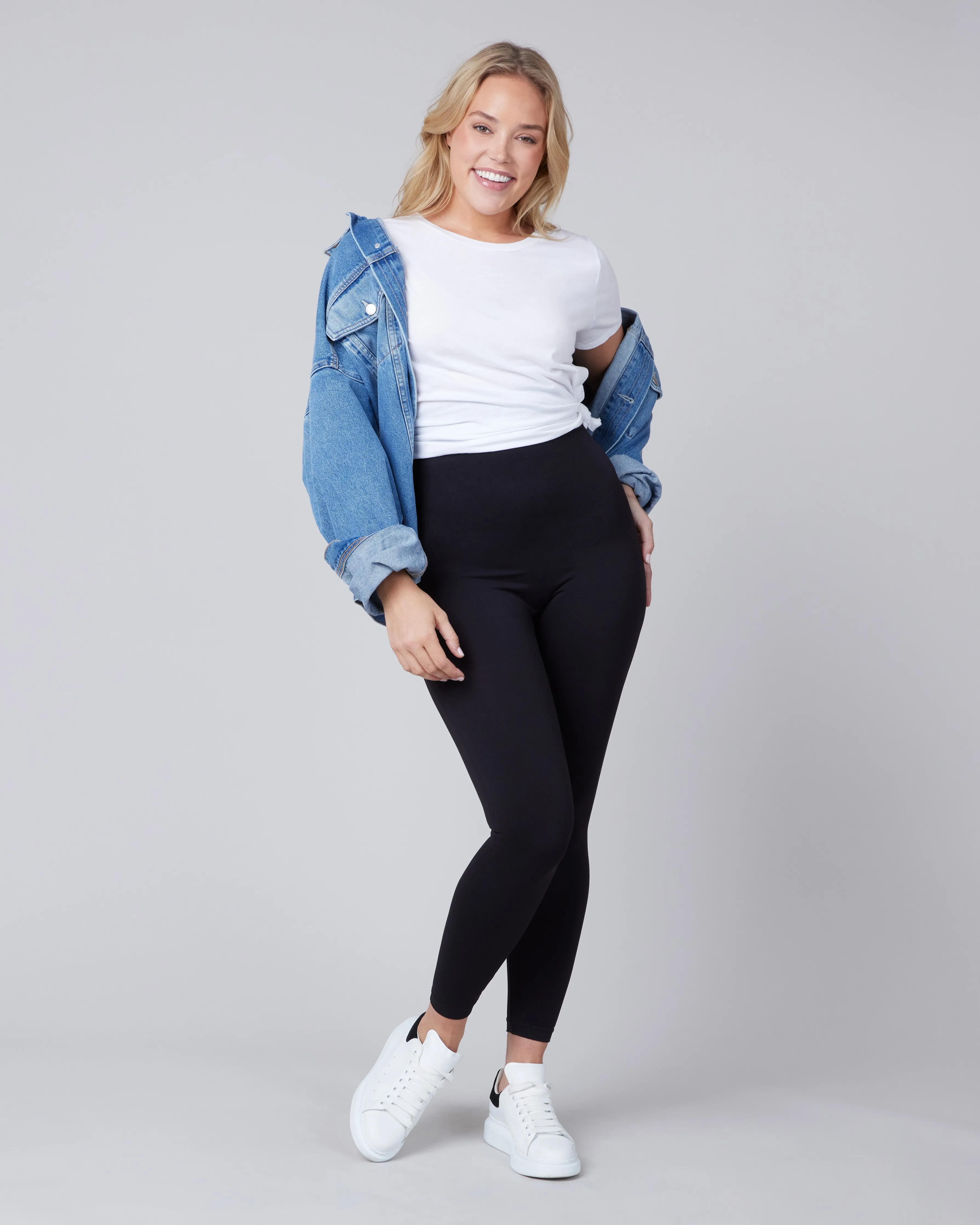 EcoCare High-Waisted Seamless Leggings sold by SPANX product image thumbnail 2
