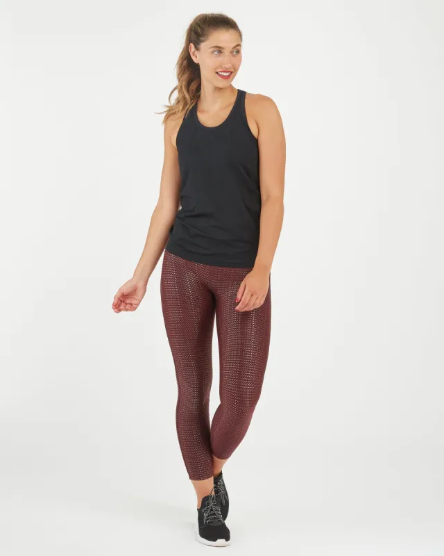 Booty Boost® Active 7/8 Leggings, Metallic Mist sold by SPANX