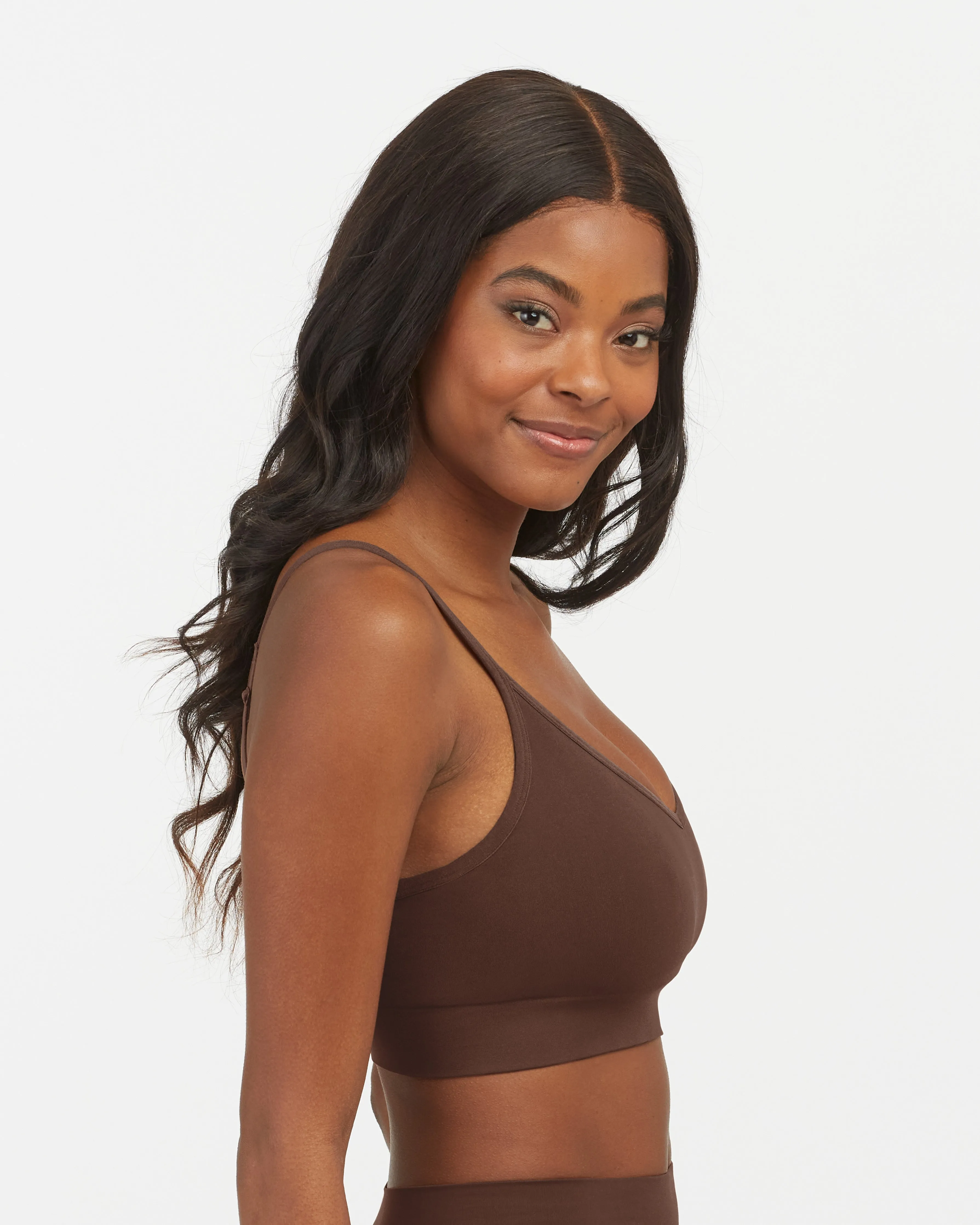 EcoCare Seamless Shaping Longline Bralette sold by SPANX product image thumbnail 3