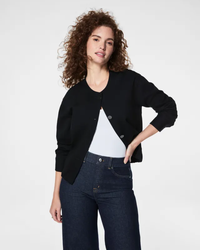 SPANX® Ponte Bomber Jacket sold by SPANX