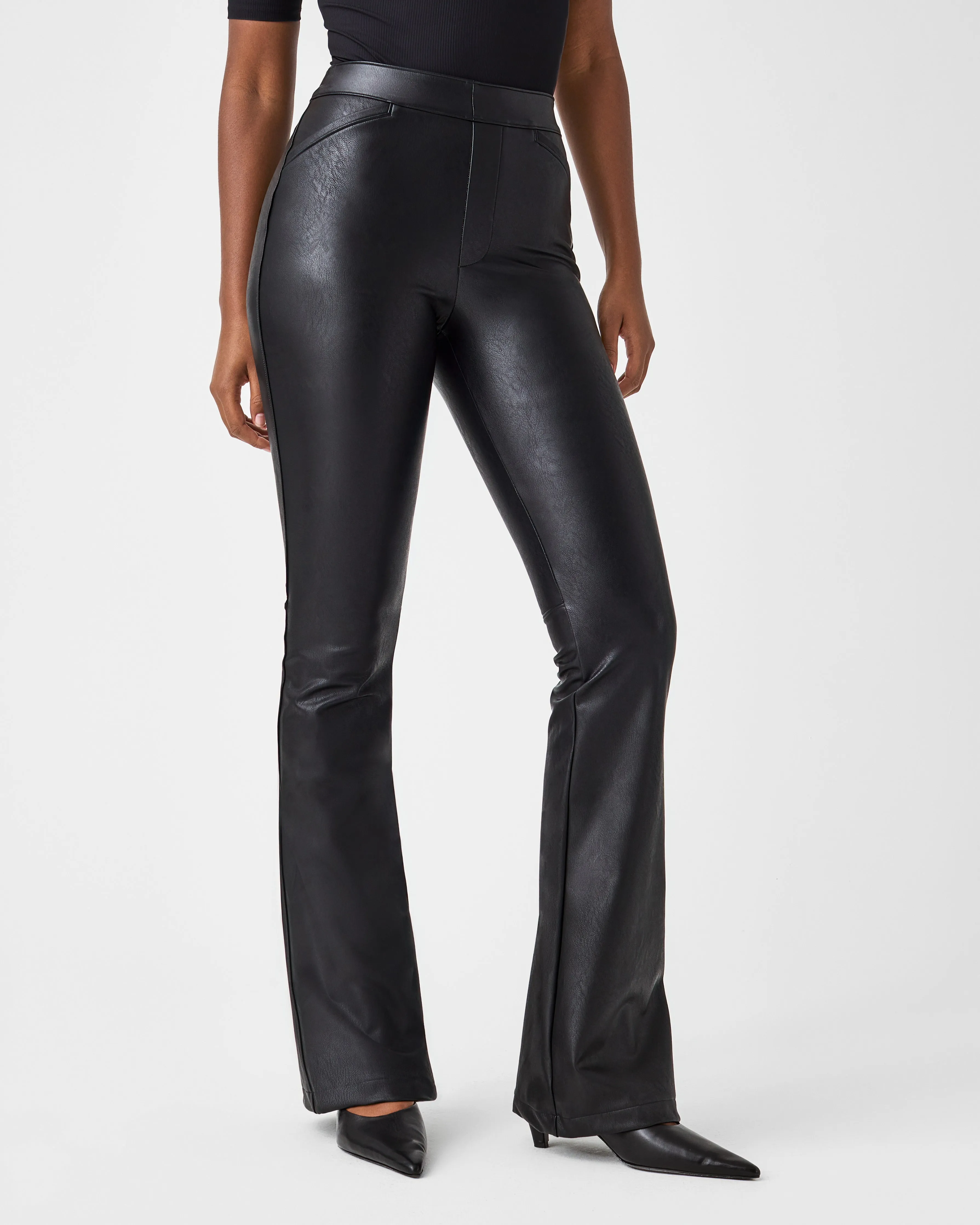 Leather-Like Flare Pant sold by SPANX