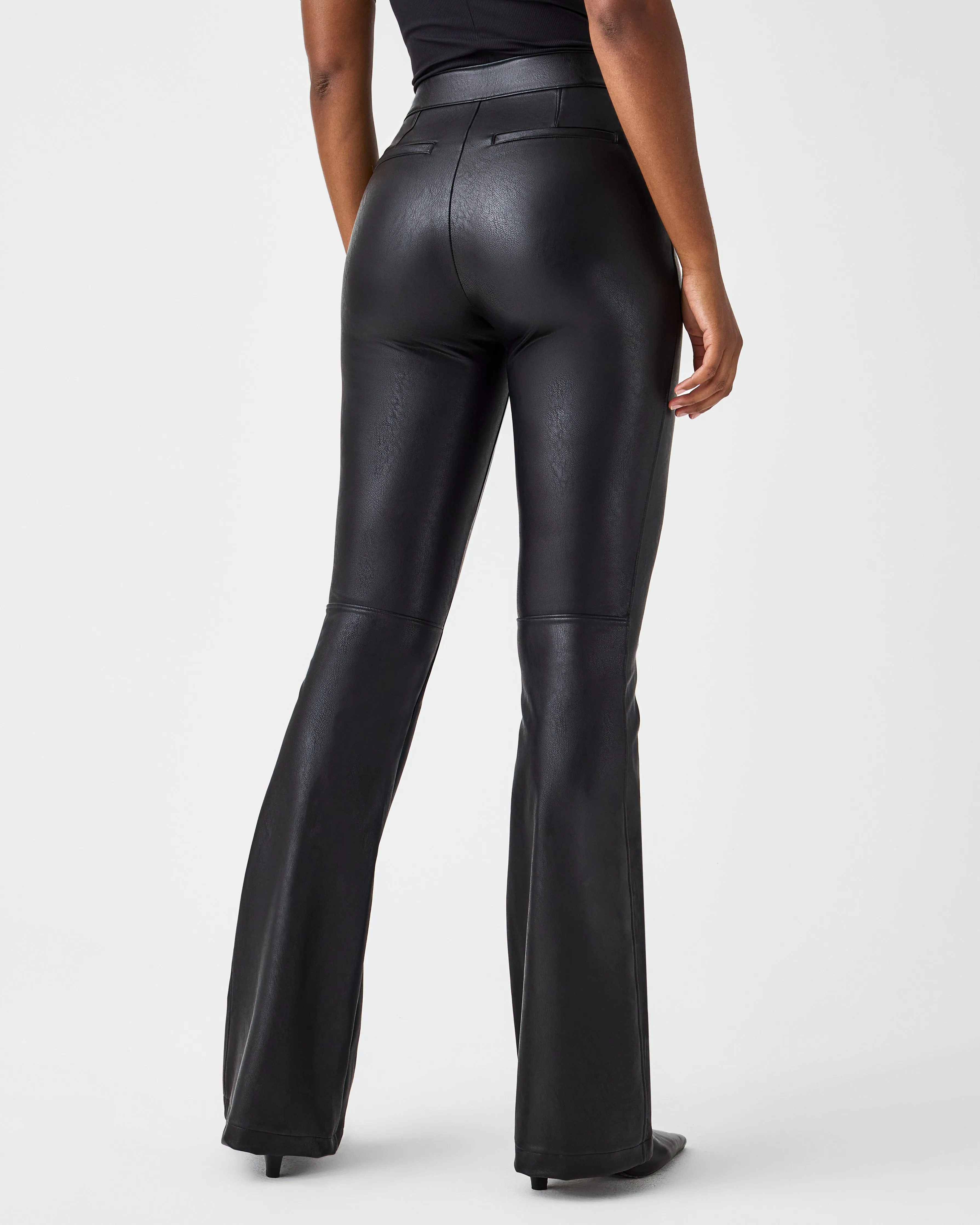 Leather-Like Flare Pant sold by SPANX product image thumbnail 3