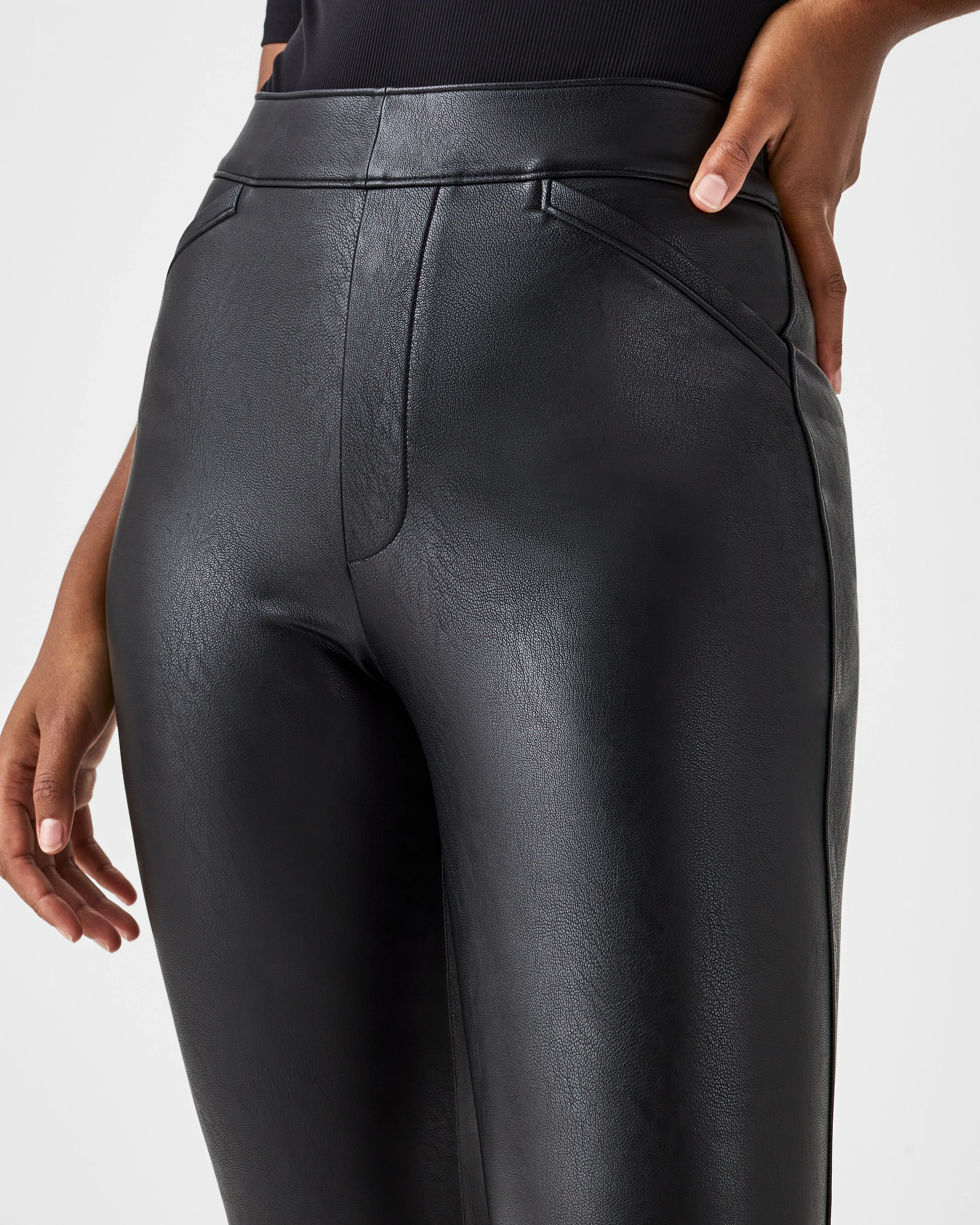 Leather-Like Flare Pant sold by SPANX product image thumbnail 5