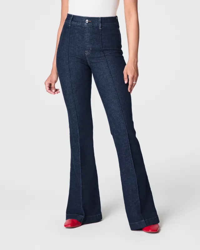 SPANXshape™ EveryWear Pintuck Flare Jeans made by SPANX