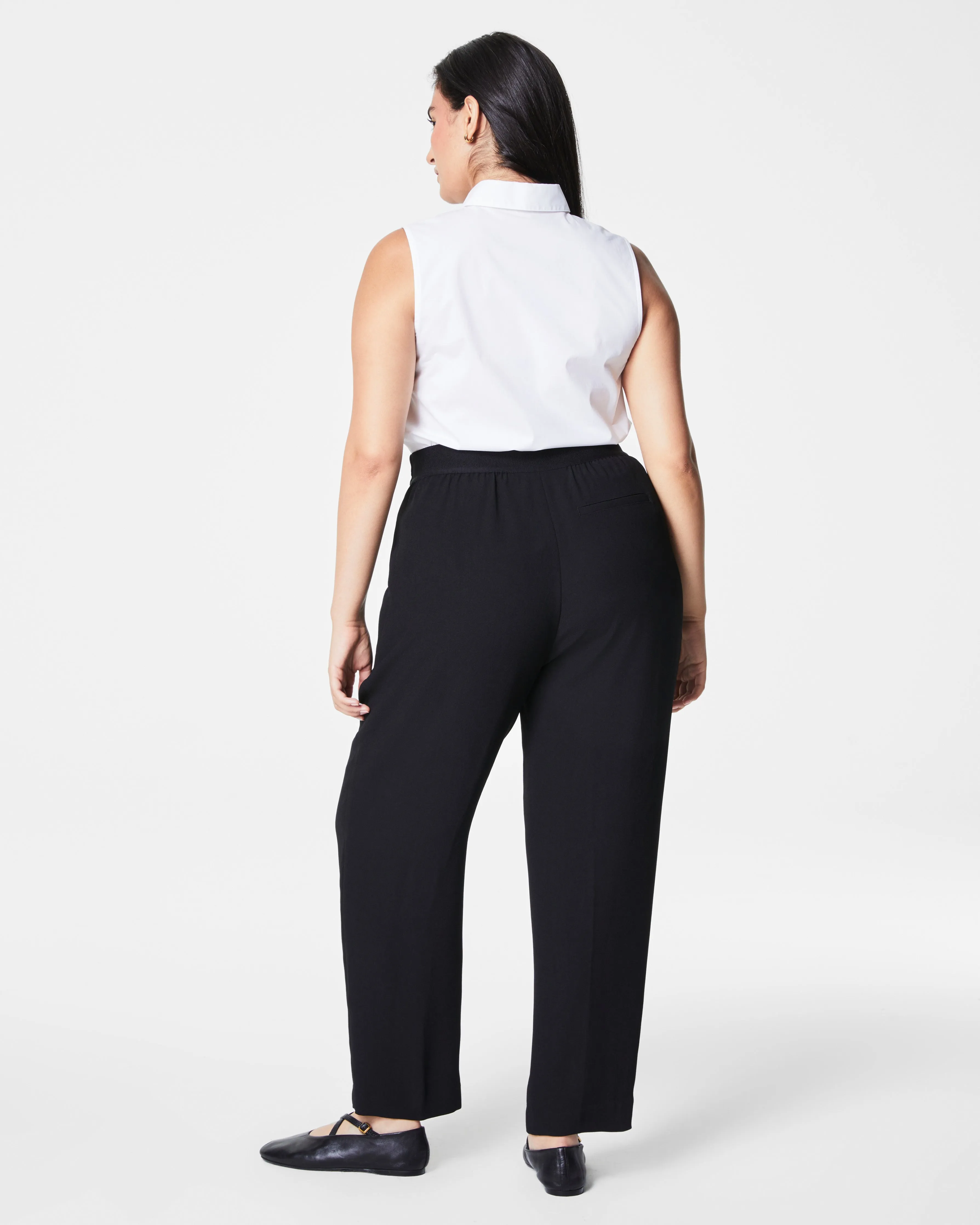 SPANX® Carefree Crepe Tapered Ankle Pant sold by SPANX product image thumbnail 4