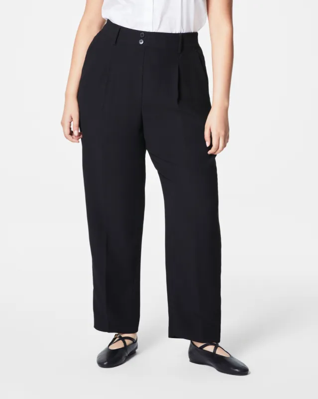 SPANX® Carefree Crepe Tapered Ankle Pant made by SPANX
