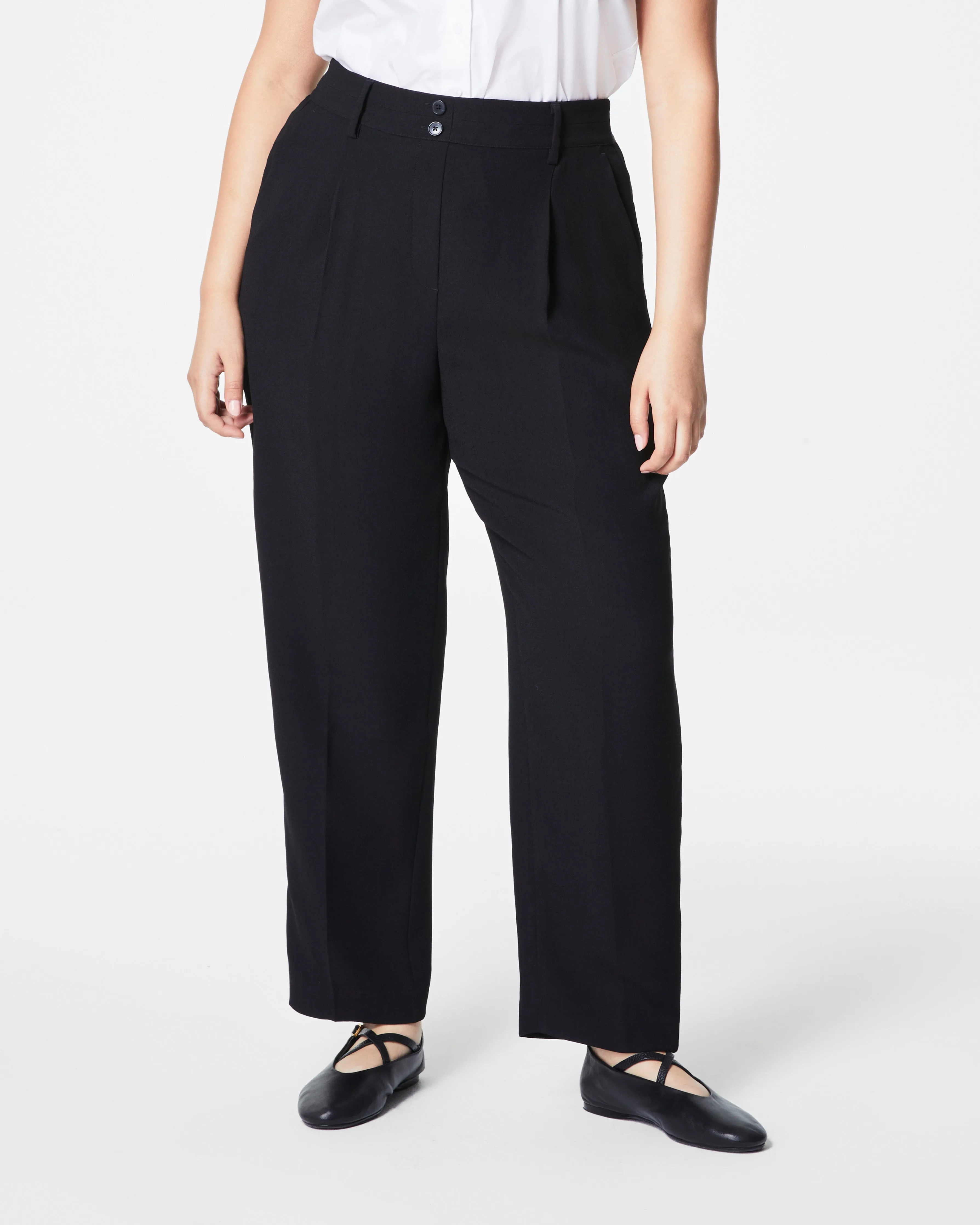 SPANX® Carefree Crepe Tapered Ankle Pant sold by SPANX