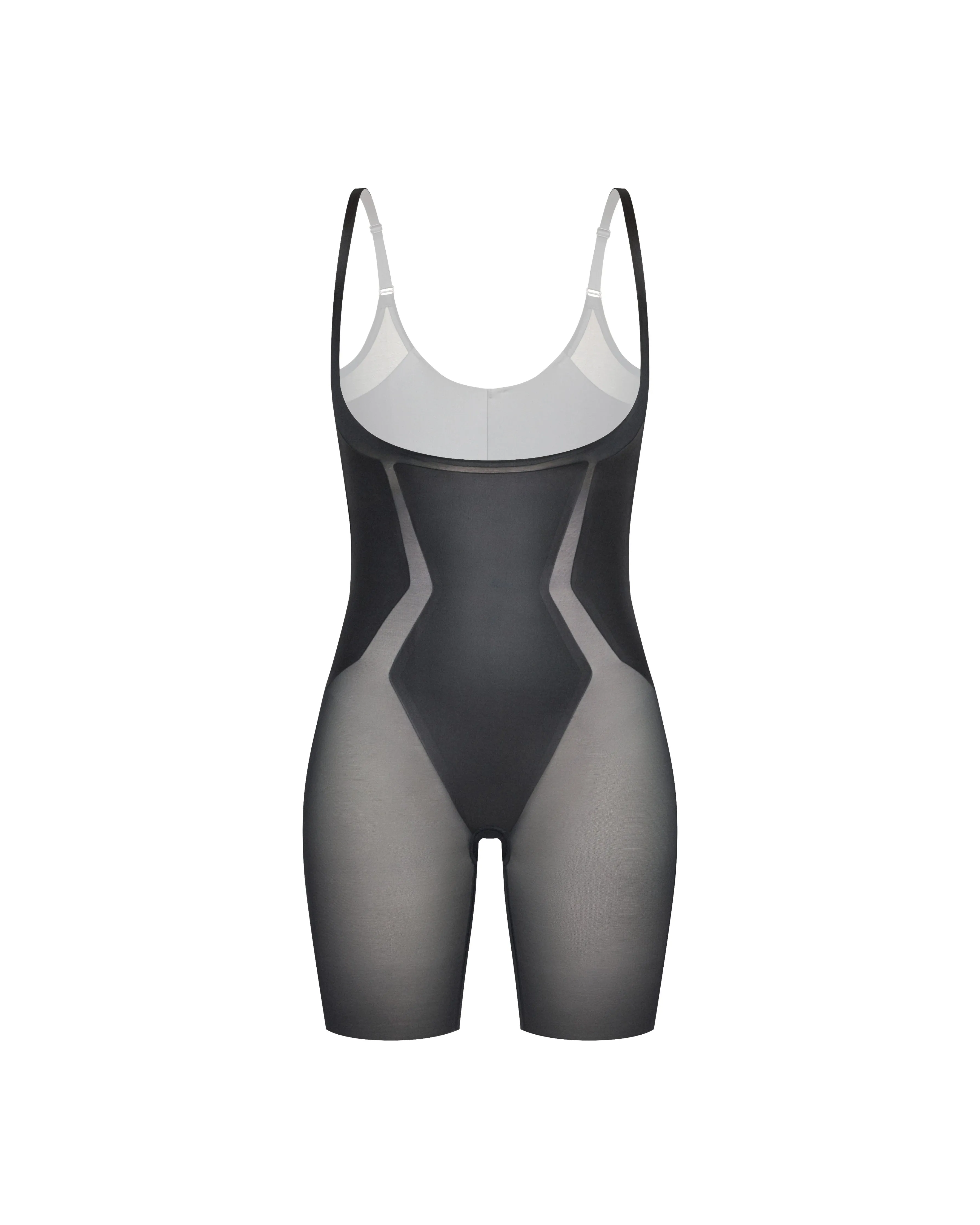 Haute Contour® Open-Bust Mid-Thigh Bodysuit sold by SPANX product image thumbnail 4