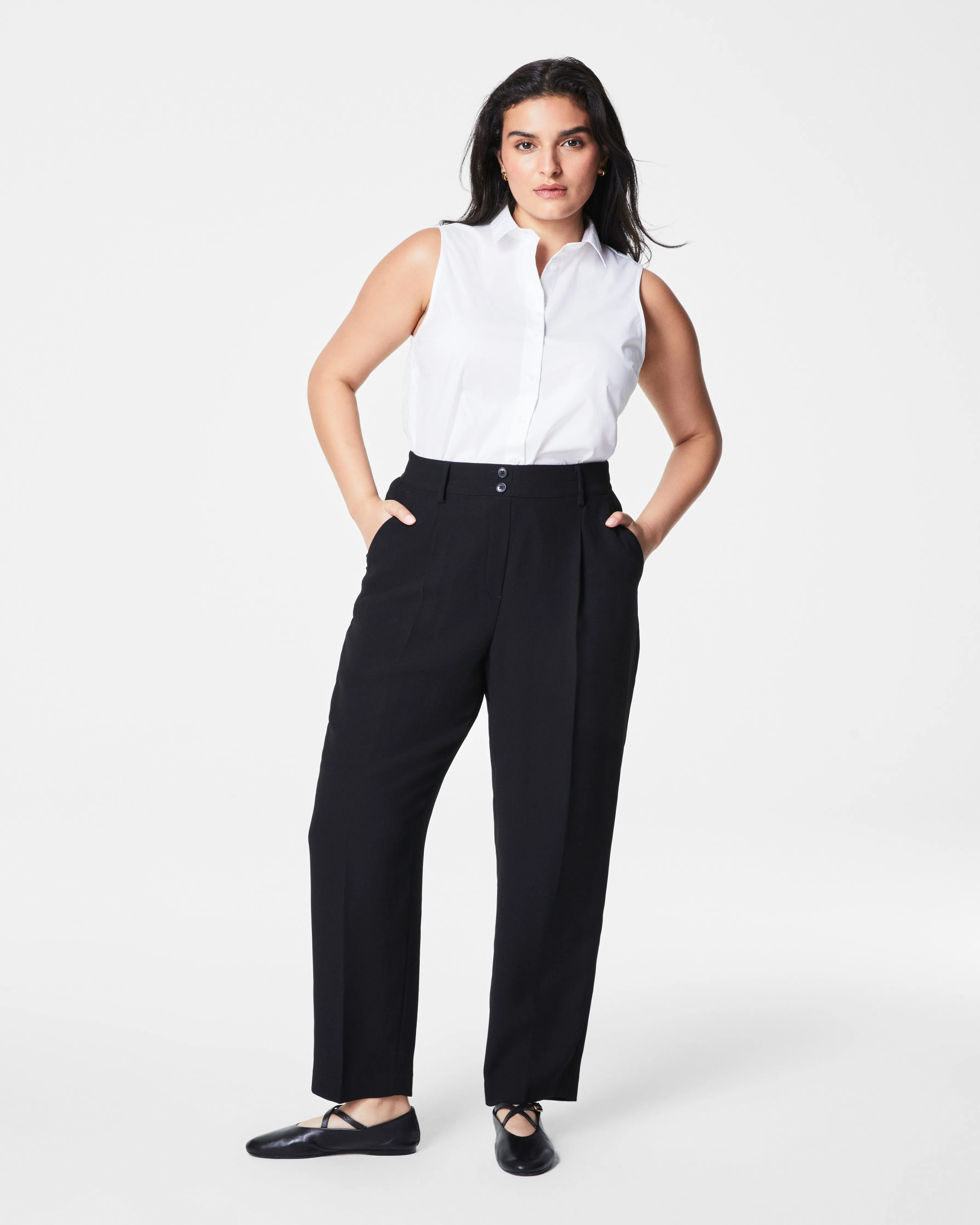 SPANX® Carefree Crepe Tapered Ankle Pant sold by SPANX product image thumbnail 2